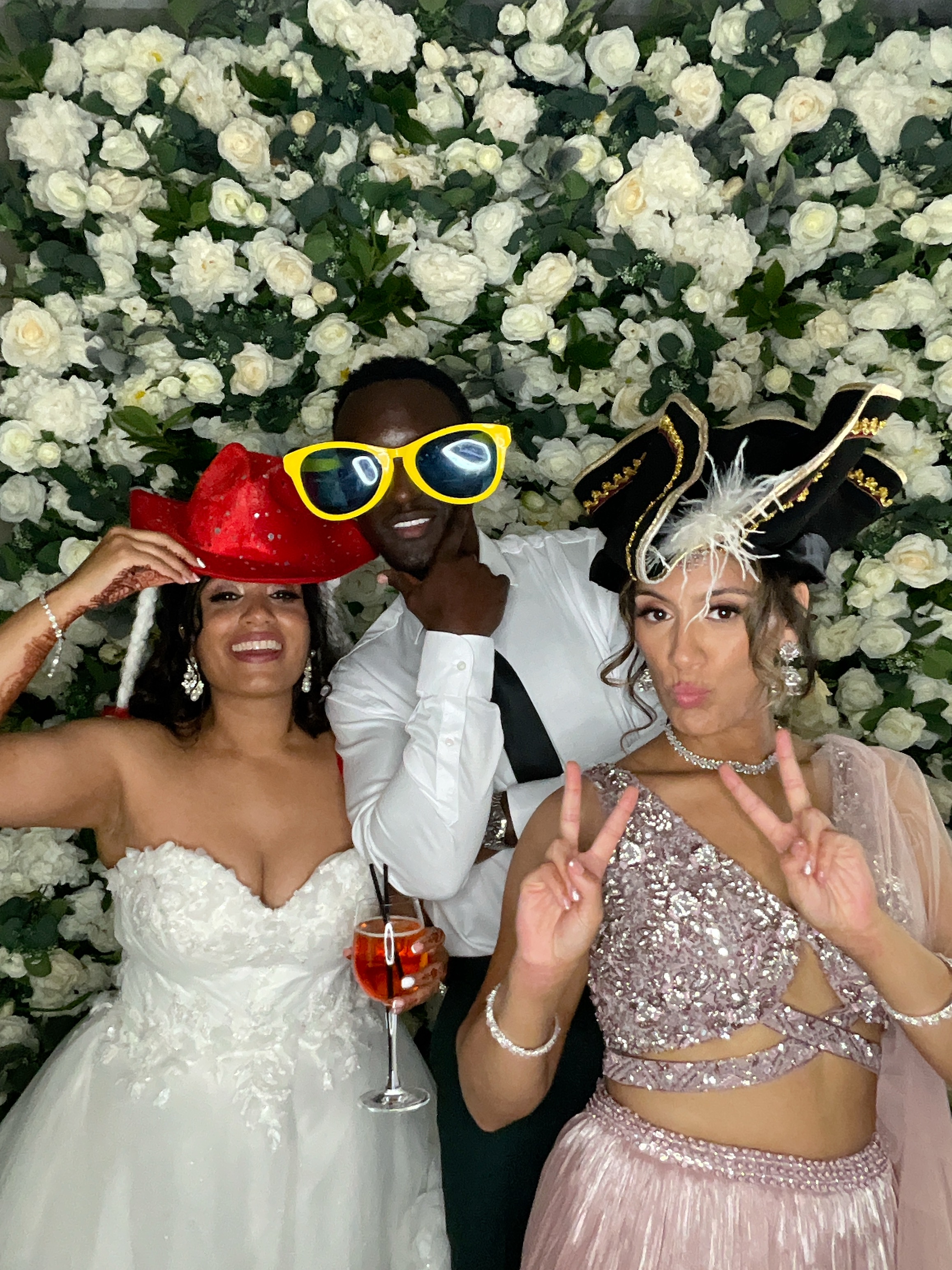 Shusma & Ade’s Wedding photo booth images  | View more photos from the event at gallery.magicimages.uk/u/MagicImages/Shusma-Ade’s-Wedding-photo-booth-images