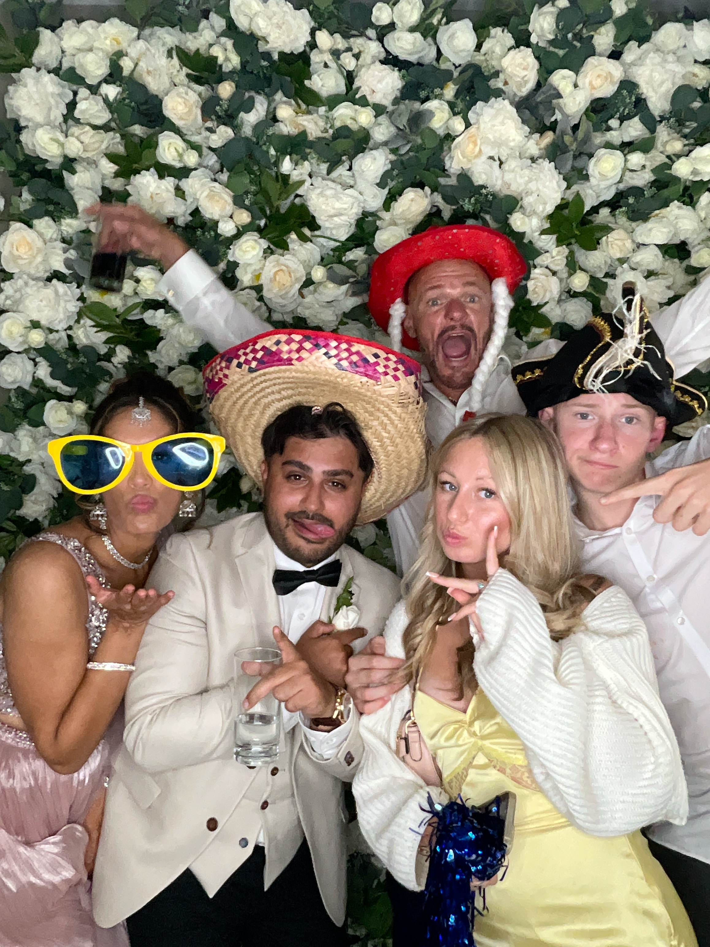 Shusma & Ade’s Wedding photo booth images  | View more photos from the event at gallery.magicimages.uk/u/MagicImages/Shusma-Ade’s-Wedding-photo-booth-images