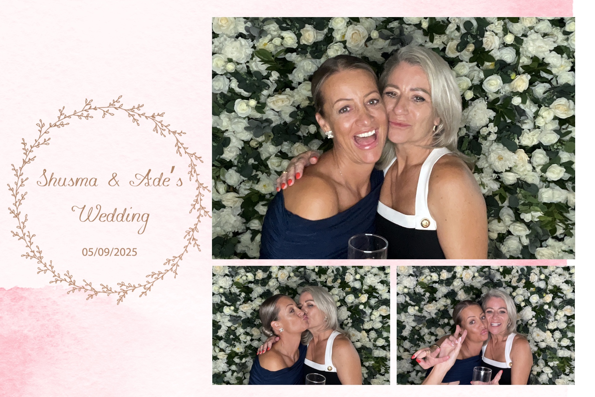 Shusma & Ade’s Wedding photo booth images  | View more photos from the event at gallery.magicimages.uk/u/MagicImages/Shusma-Ade’s-Wedding-photo-booth-images