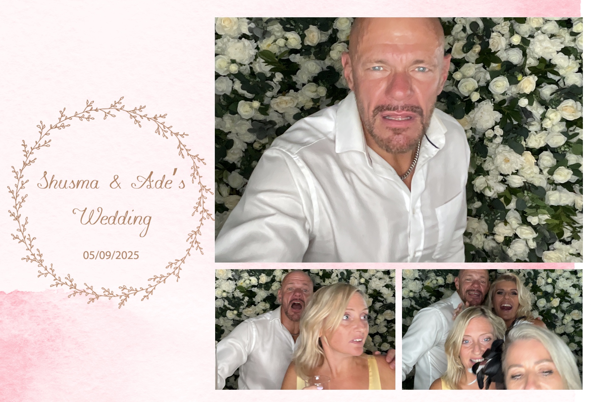 Shusma & Ade’s Wedding photo booth images  | View more photos from the event at gallery.magicimages.uk/u/MagicImages/Shusma-Ade’s-Wedding-photo-booth-images