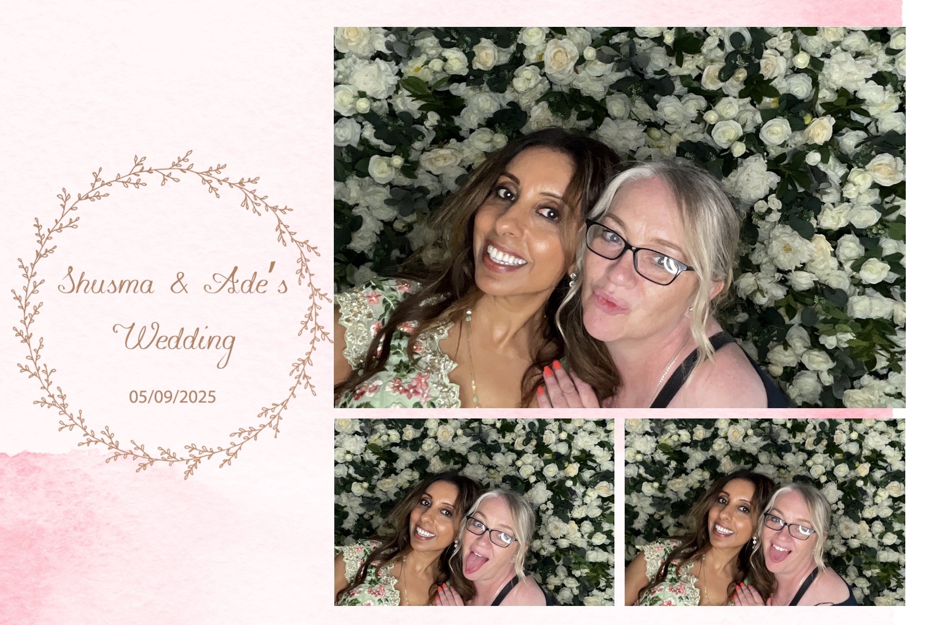 Shusma & Ade’s Wedding photo booth images  | View more photos from the event at gallery.magicimages.uk/u/MagicImages/Shusma-Ade’s-Wedding-photo-booth-images