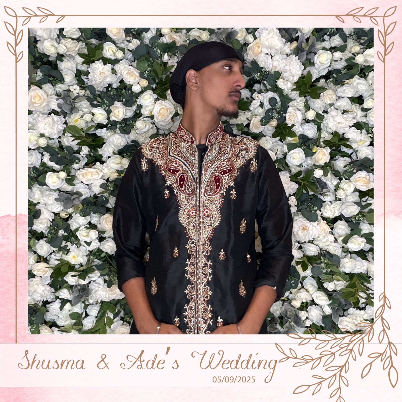 Shusma & Ade’s photo booth images  | View more photos from the event at gallery.magicimages.uk/u/MagicImages/Shusma-Ade’s-photo-booth-images