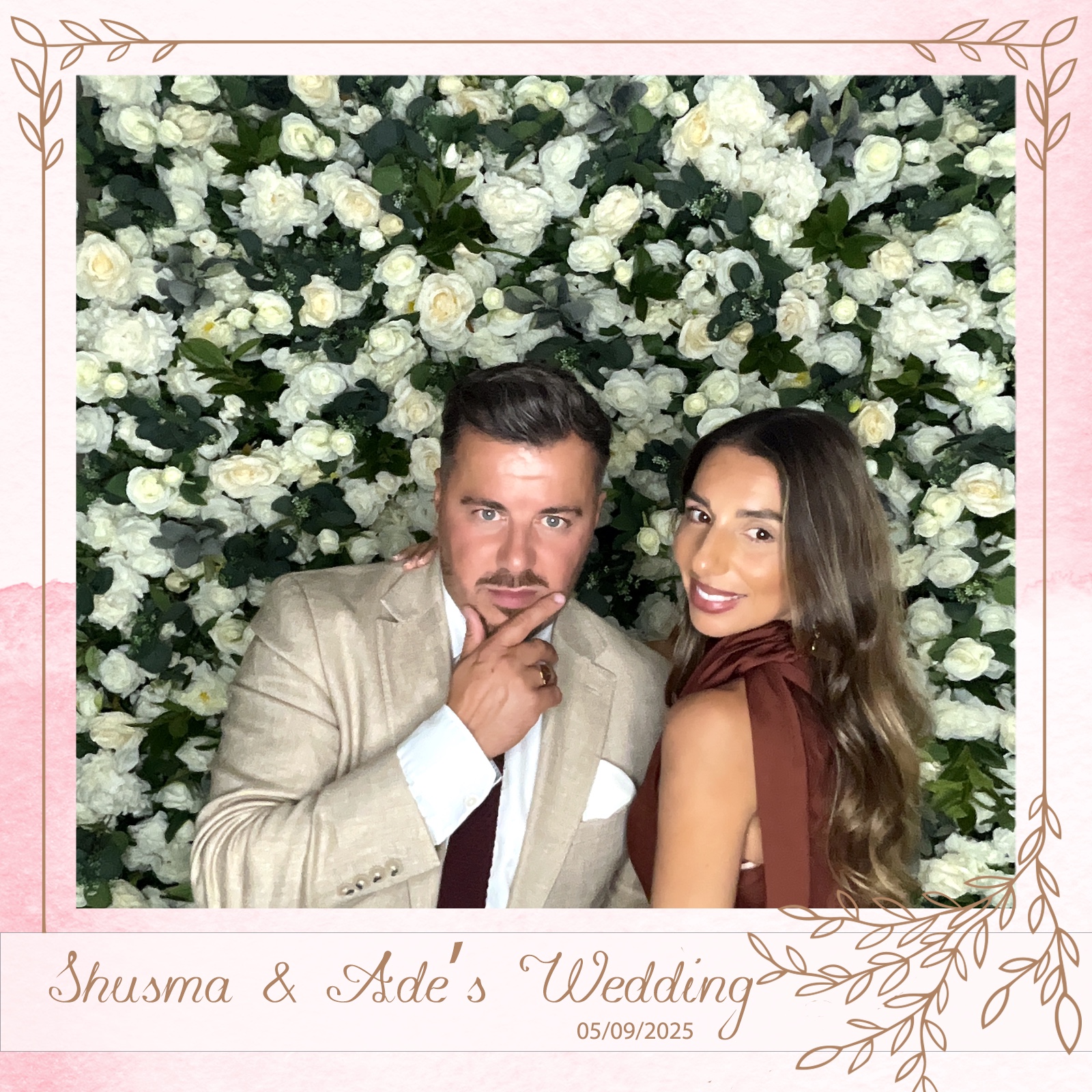 Shusma & Ade’s photo booth images  | View more photos from the event at gallery.magicimages.uk/u/MagicImages/Shusma-Ade’s-photo-booth-images