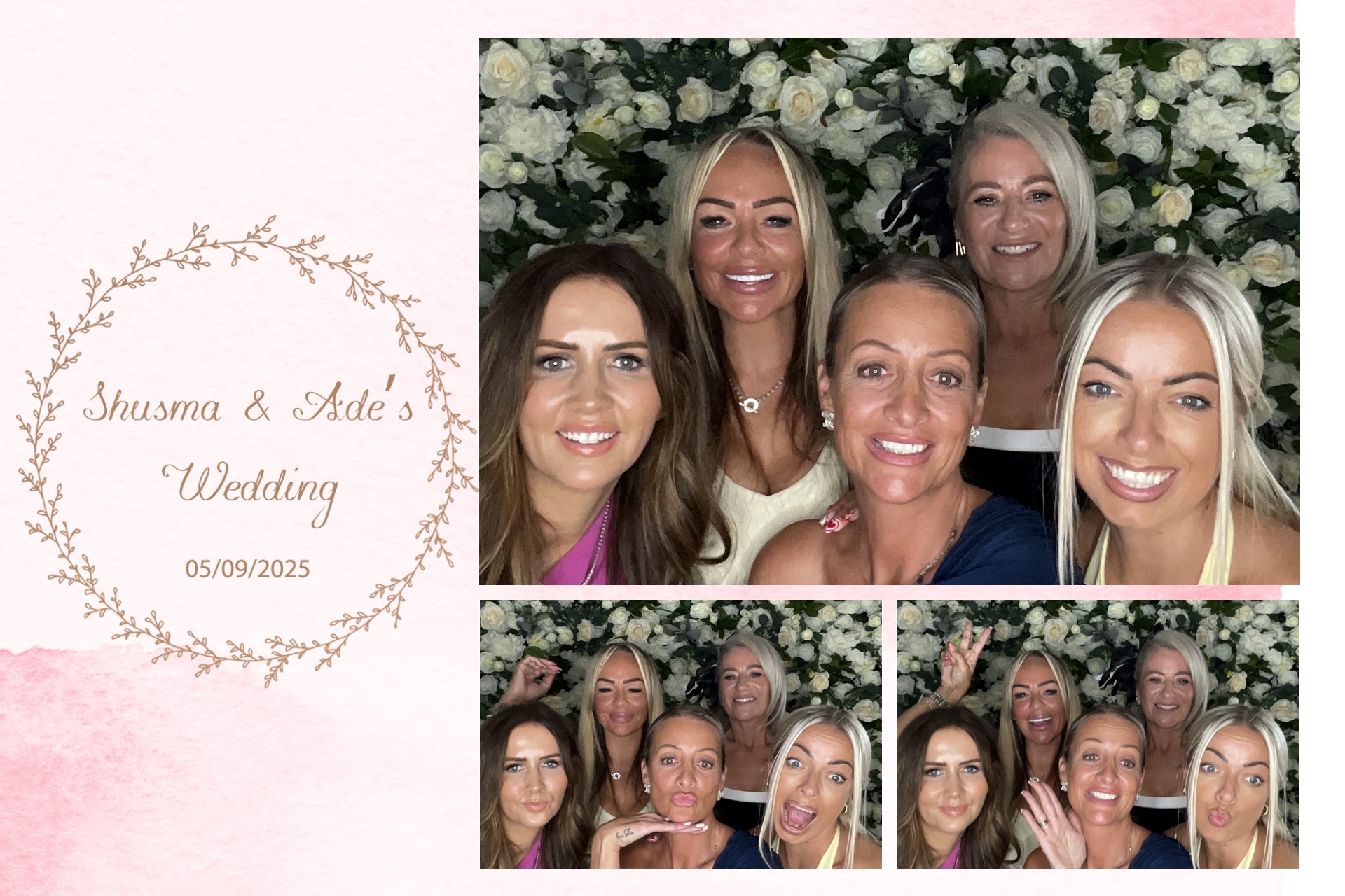 Shusma & Ade’s photo booth images  | View more photos from the event at gallery.magicimages.uk/u/MagicImages/Shusma-Ade’s-photo-booth-images