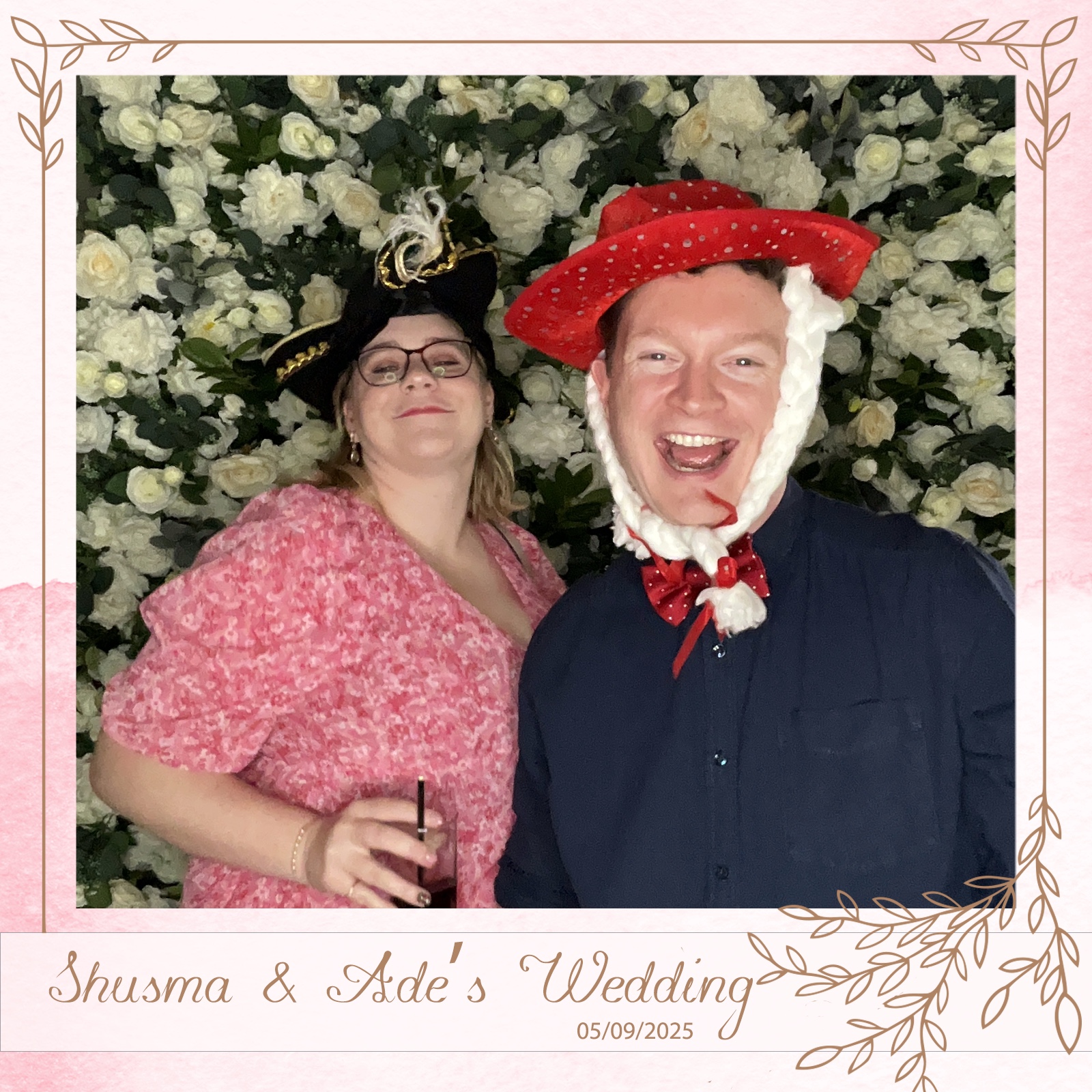 Shusma & Ade’s photo booth images  | View more photos from the event at gallery.magicimages.uk/u/MagicImages/Shusma-Ade’s-photo-booth-images