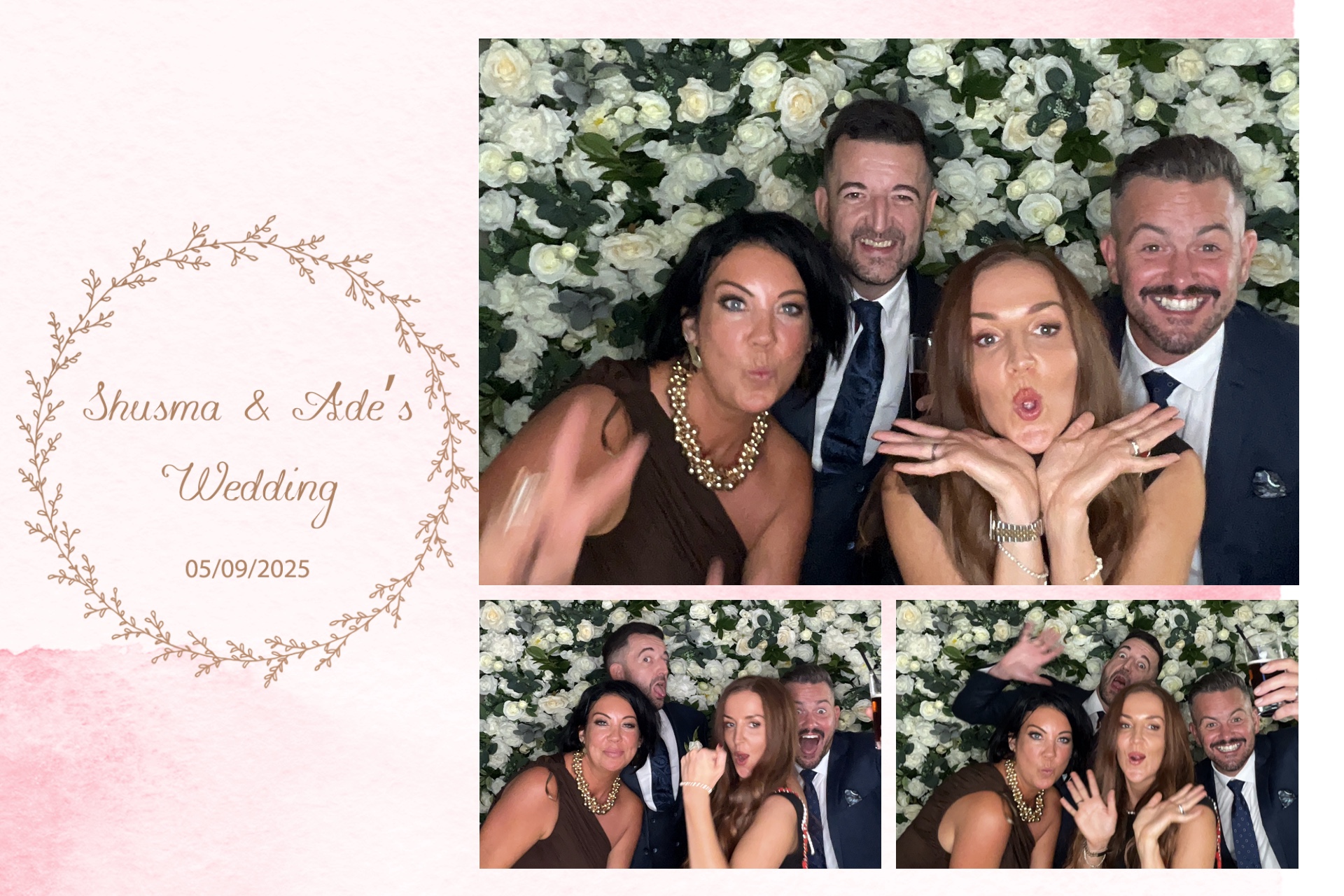 Shusma & Ade’s photo booth images  | View more photos from the event at gallery.magicimages.uk/u/MagicImages/Shusma-Ade’s-photo-booth-images