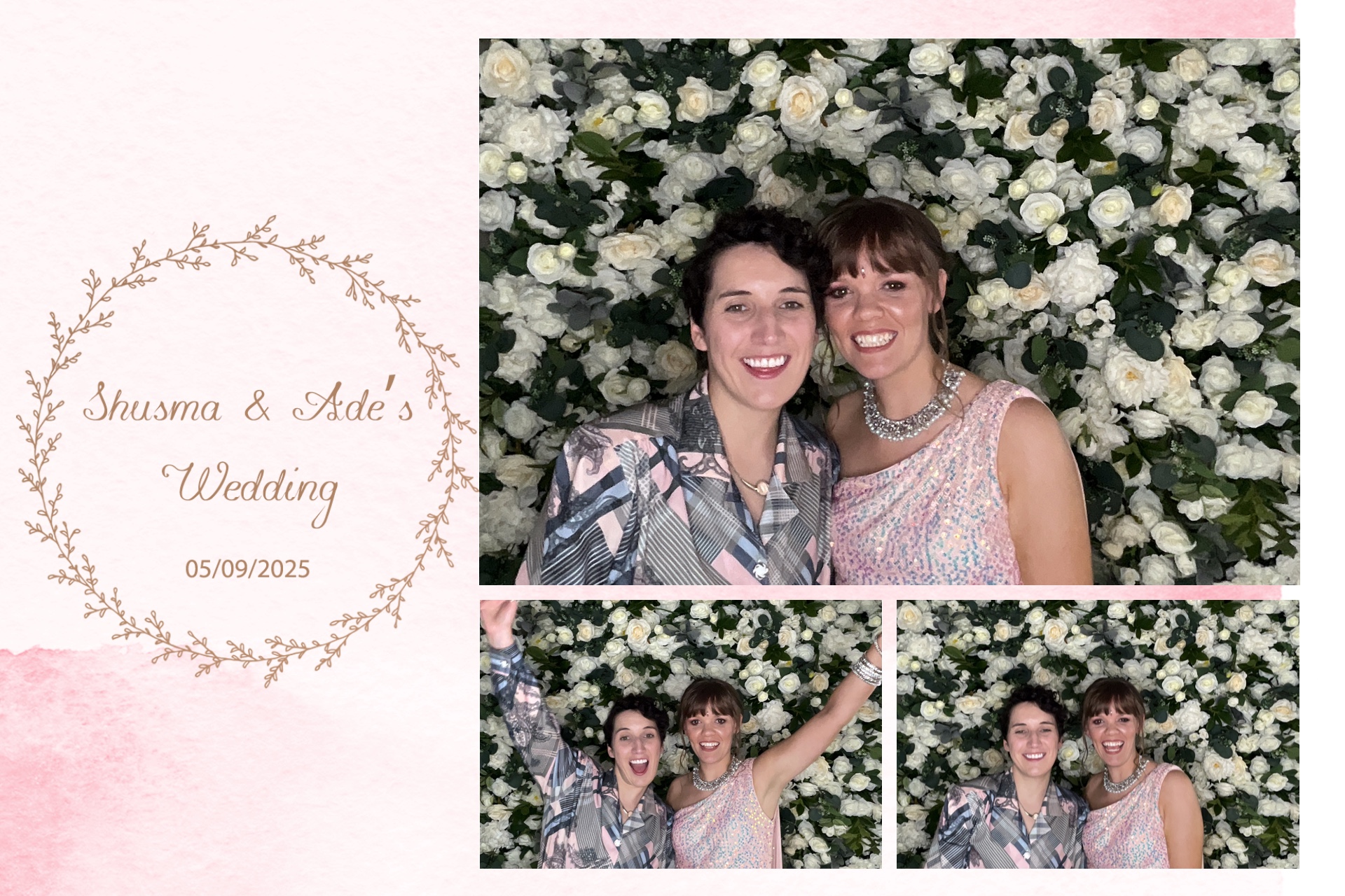 Shusma & Ade’s photo booth images  | View more photos from the event at gallery.magicimages.uk/u/MagicImages/Shusma-Ade’s-photo-booth-images