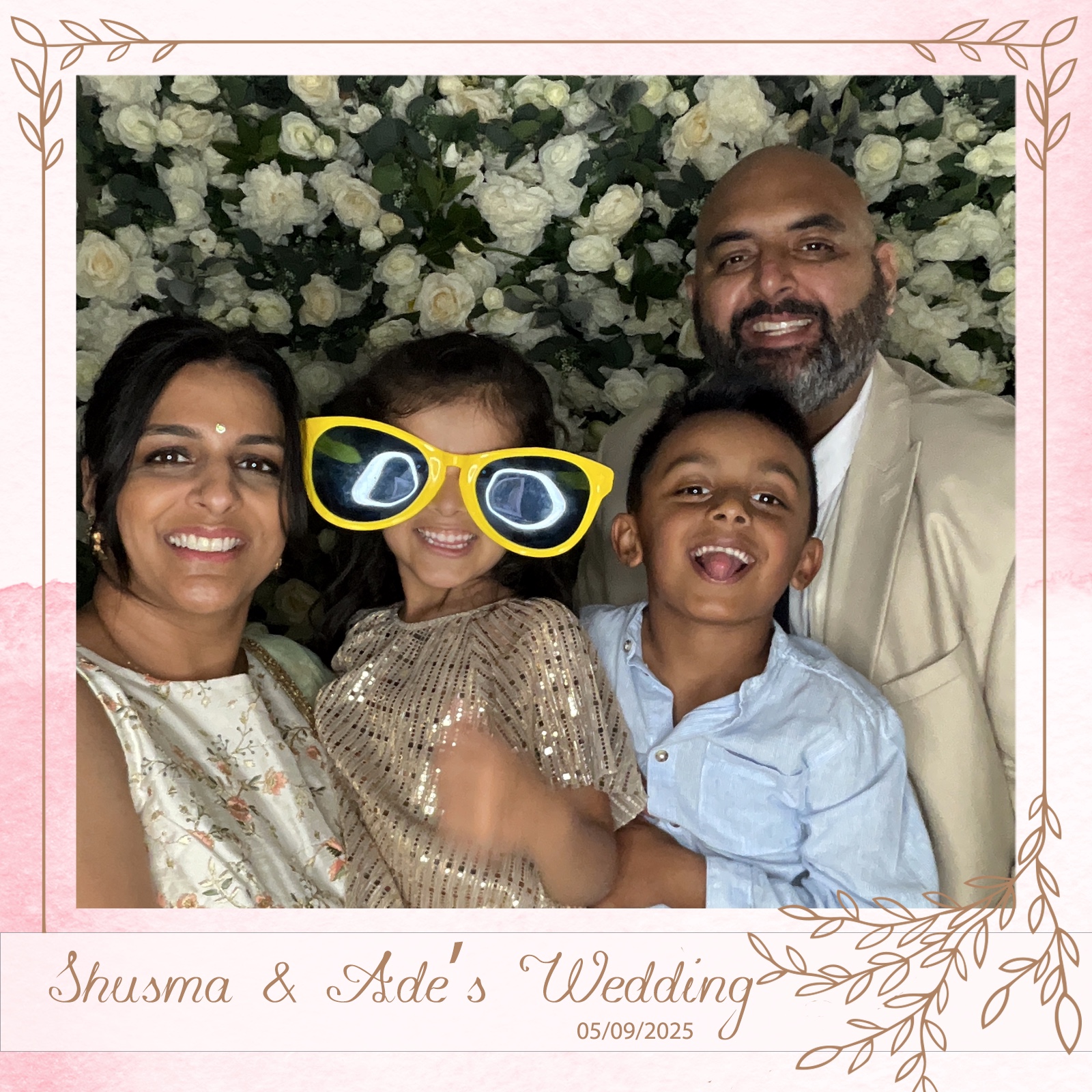 Shusma & Ade’s photo booth images  | View more photos from the event at gallery.magicimages.uk/u/MagicImages/Shusma-Ade’s-photo-booth-images