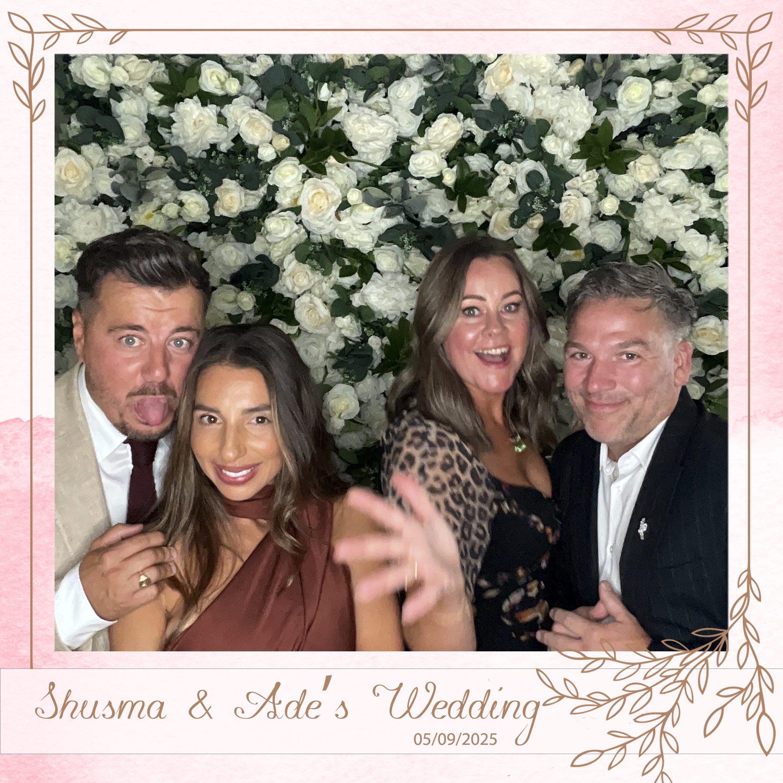 Shusma & Ade’s photo booth images  | View more photos from the event at gallery.magicimages.uk/u/MagicImages/Shusma-Ade’s-photo-booth-images