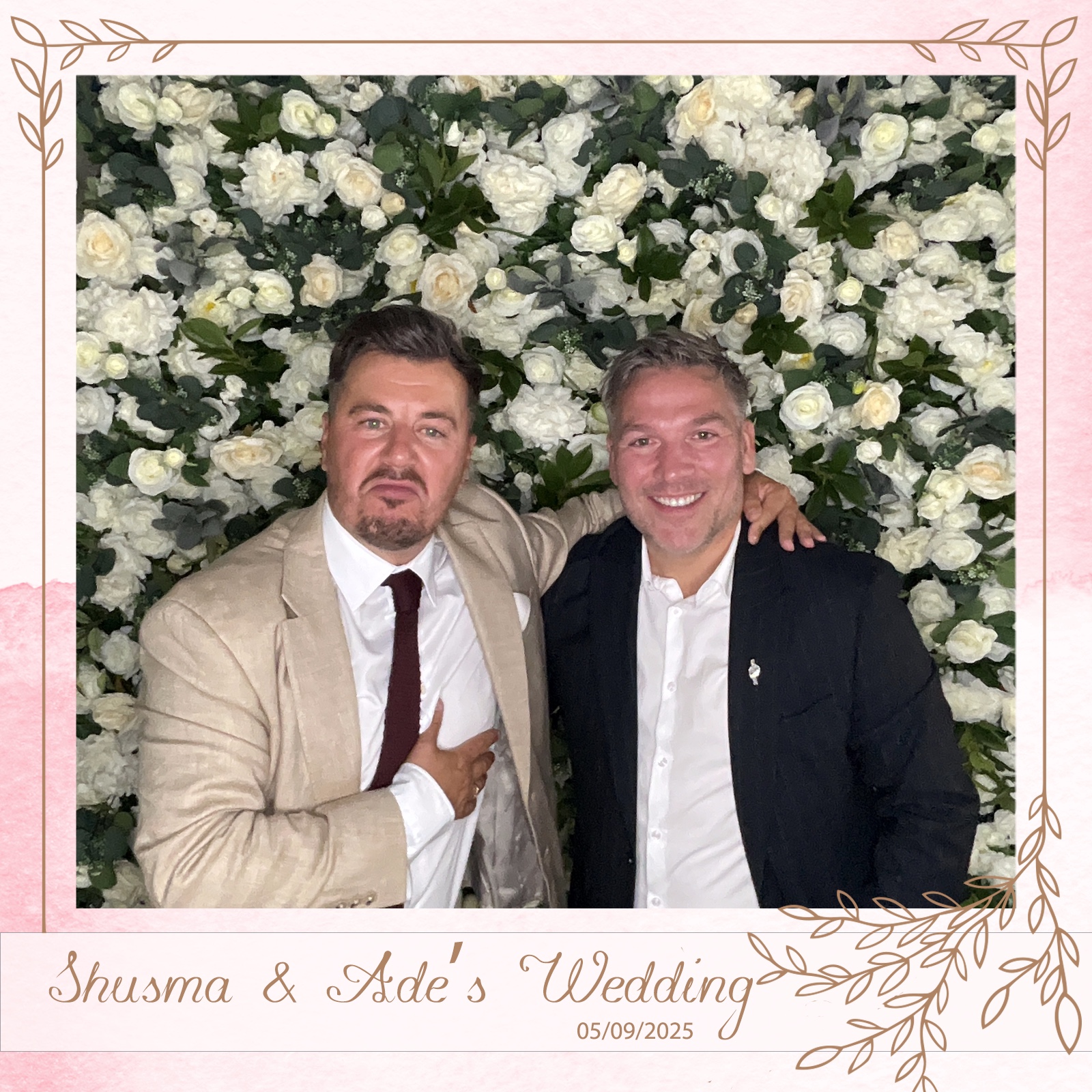 Shusma & Ade’s photo booth images  | View more photos from the event at gallery.magicimages.uk/u/MagicImages/Shusma-Ade’s-photo-booth-images