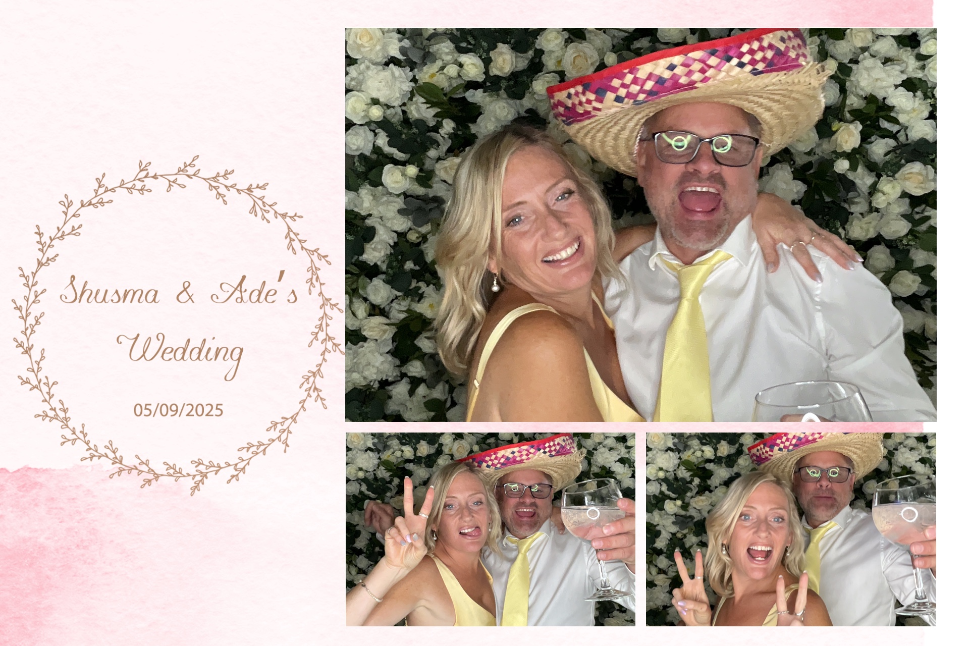 Shusma & Ade’s photo booth images  | View more photos from the event at gallery.magicimages.uk/u/MagicImages/Shusma-Ade’s-photo-booth-images