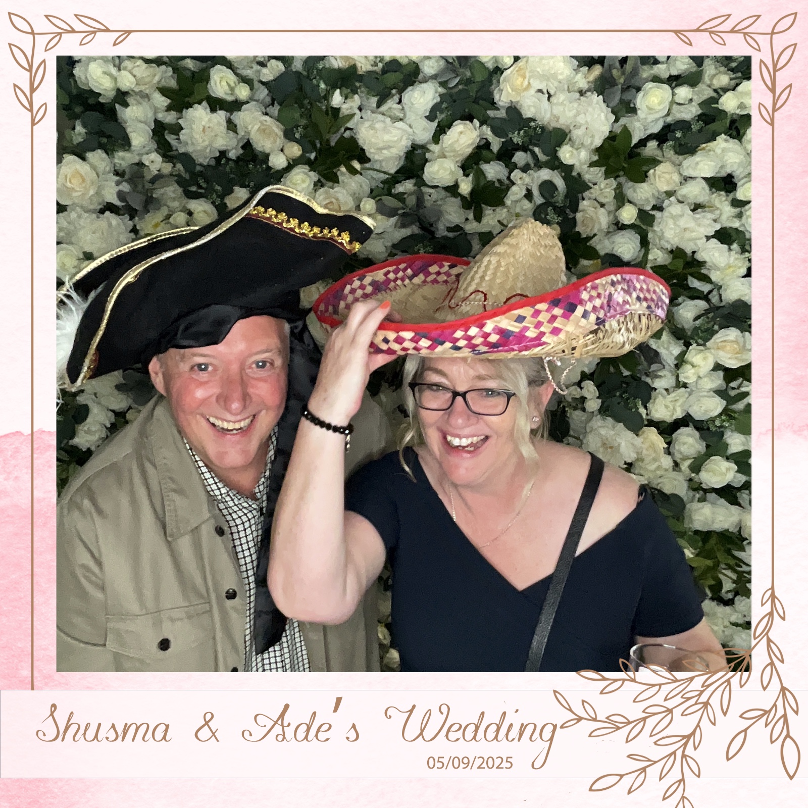 Shusma & Ade’s photo booth images  | View more photos from the event at gallery.magicimages.uk/u/MagicImages/Shusma-Ade’s-photo-booth-images