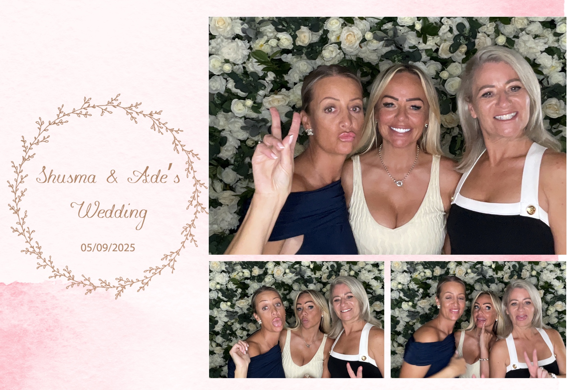 Shusma & Ade’s photo booth images  | View more photos from the event at gallery.magicimages.uk/u/MagicImages/Shusma-Ade’s-photo-booth-images