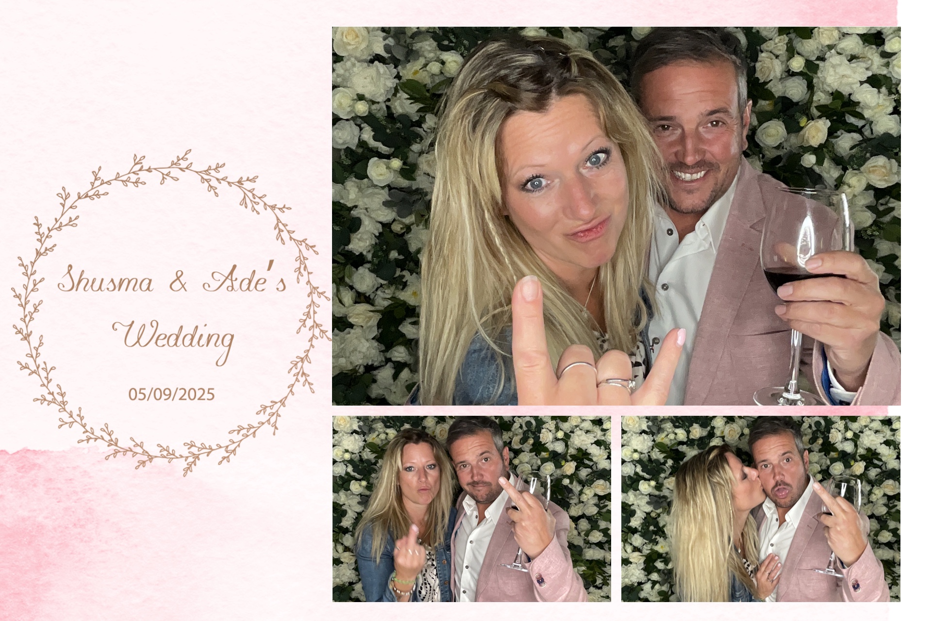 Shusma & Ade’s photo booth images  | View more photos from the event at gallery.magicimages.uk/u/MagicImages/Shusma-Ade’s-photo-booth-images