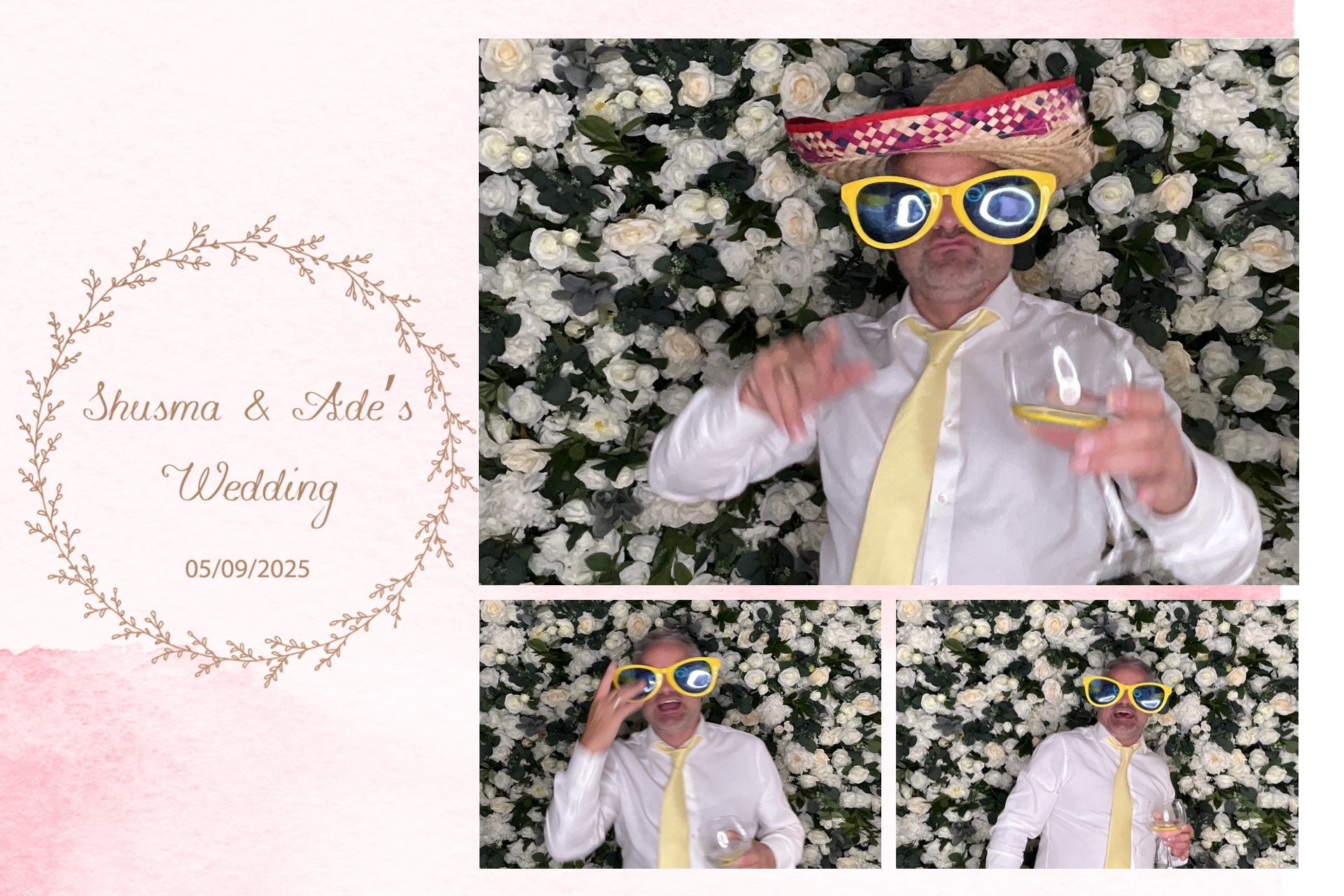 Shusma & Ade’s photo booth images  | View more photos from the event at gallery.magicimages.uk/u/MagicImages/Shusma-Ade’s-photo-booth-images