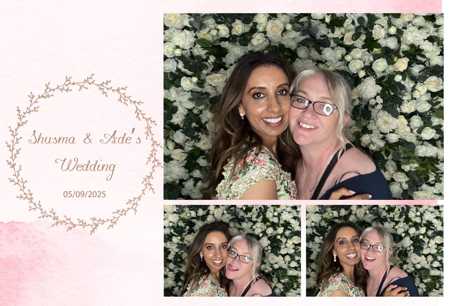 Shusma & Ade’s photo booth images  | View more photos from the event at gallery.magicimages.uk/u/MagicImages/Shusma-Ade’s-photo-booth-images