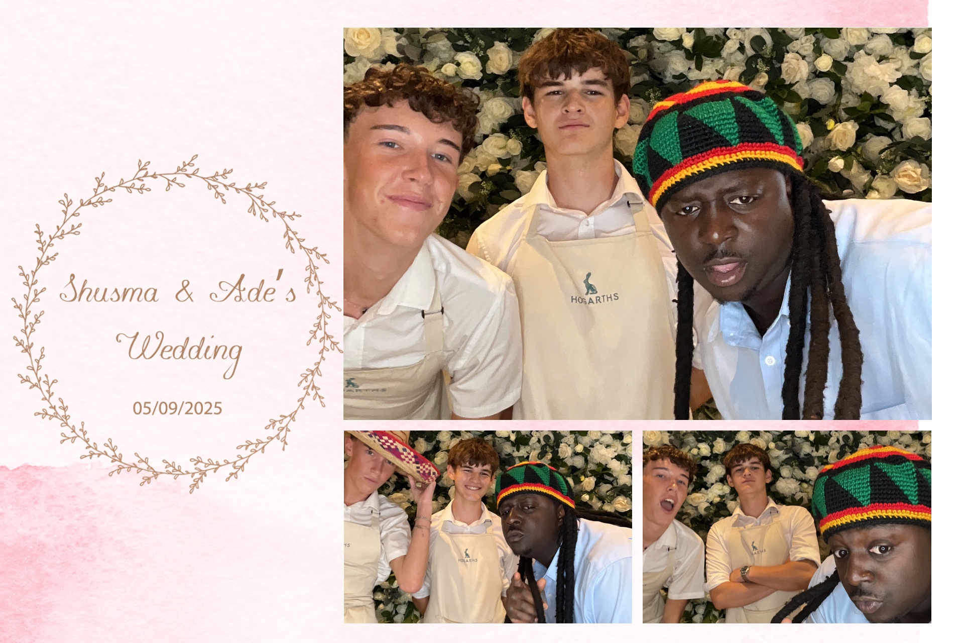 Shusma & Ade’s photo booth images  | View more photos from the event at gallery.magicimages.uk/u/MagicImages/Shusma-Ade’s-photo-booth-images