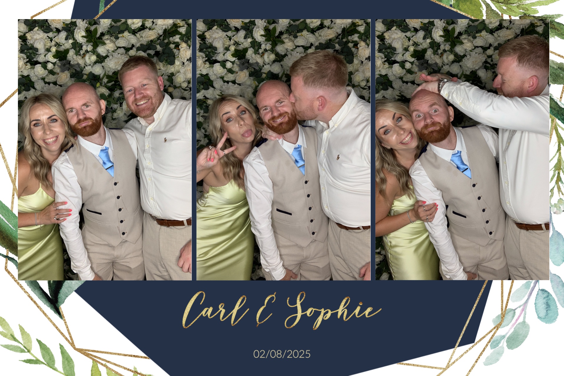 Sophie & Carl Photo Booth Images  | View more photos from the event at gallery.magicimages.uk/u/MagicImages/Sophie-Carl-Photo-Booth-Images