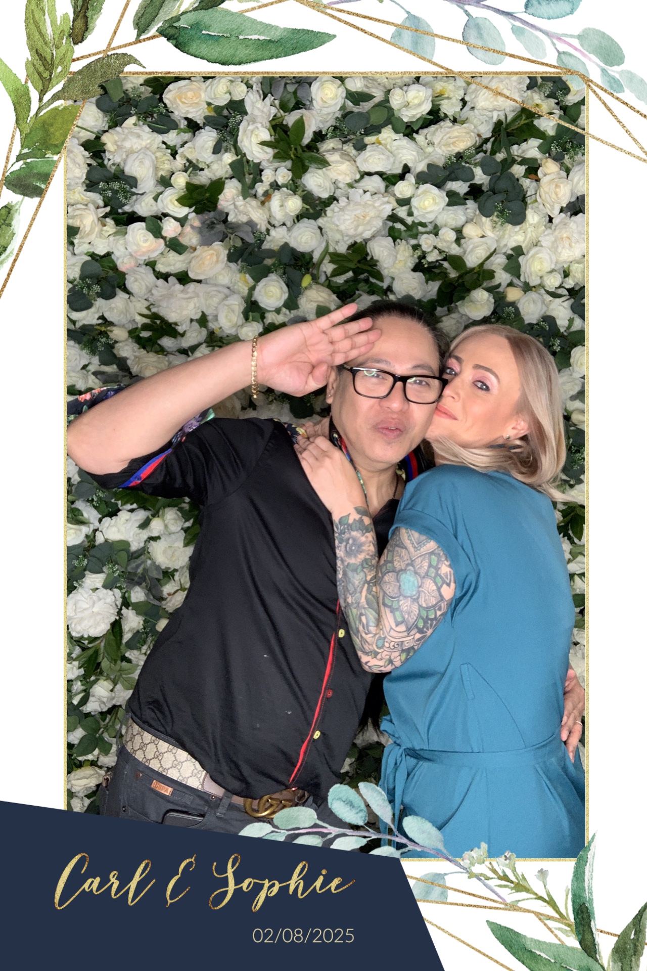 Sophie & Carl Photo Booth Images  | View more photos from the event at gallery.magicimages.uk/u/MagicImages/Sophie-Carl-Photo-Booth-Images