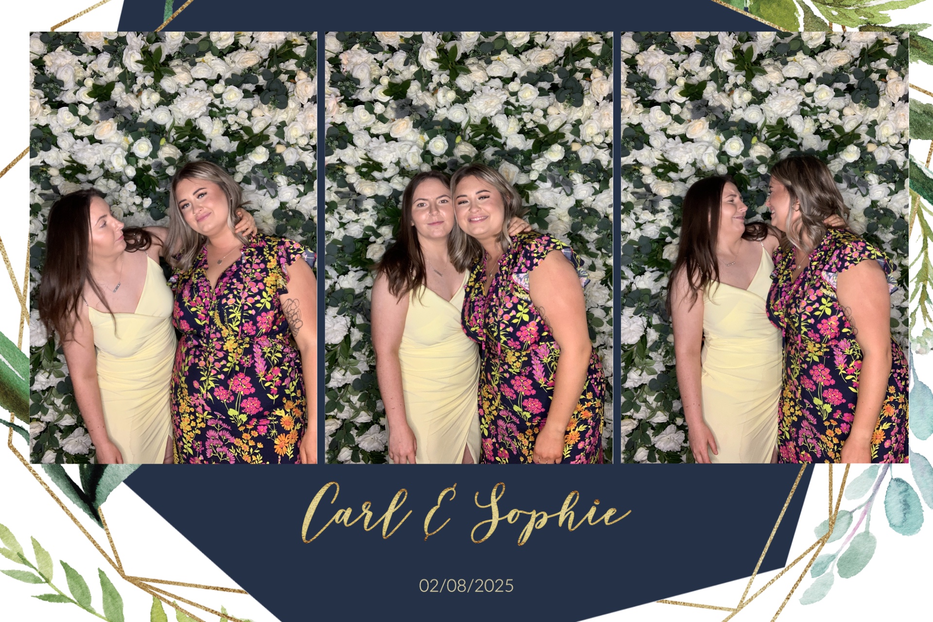 Sophie & Carl Photo Booth Images  | View more photos from the event at gallery.magicimages.uk/u/MagicImages/Sophie-Carl-Photo-Booth-Images