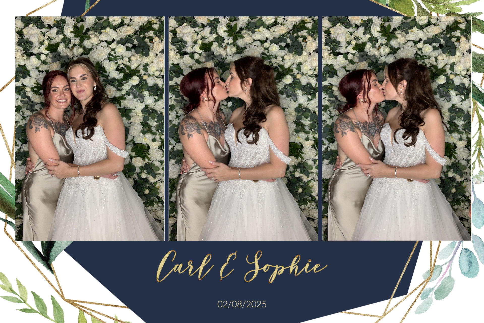 Sophie & Carl Photo Booth Images  | View more photos from the event at gallery.magicimages.uk/u/MagicImages/Sophie-Carl-Photo-Booth-Images