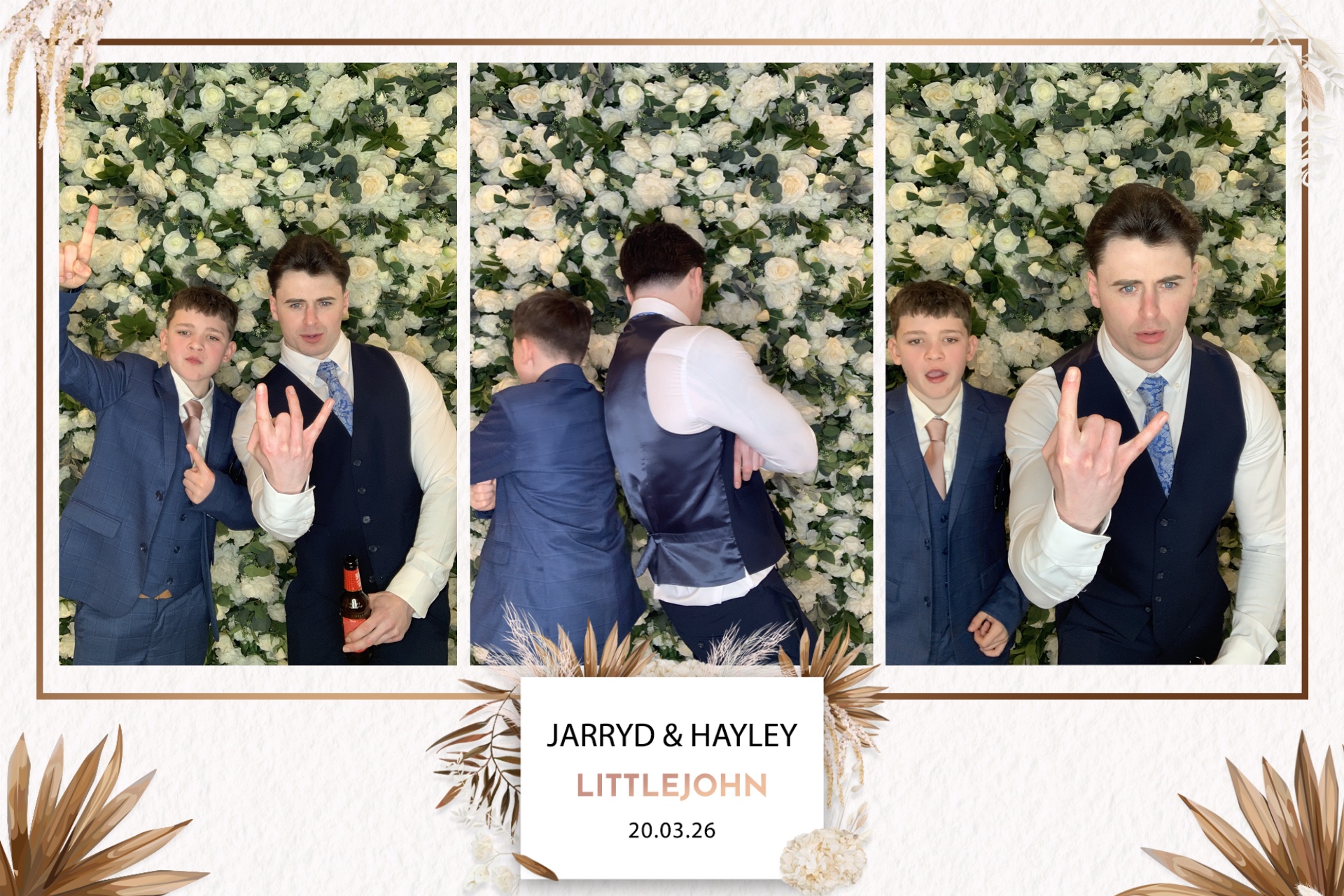 Jarryd & Hayley Photo booth images  | View more photos from the event at gallery.magicimages.uk/u/MagicImages/Jarryd-Hayley-Photo-booth-images