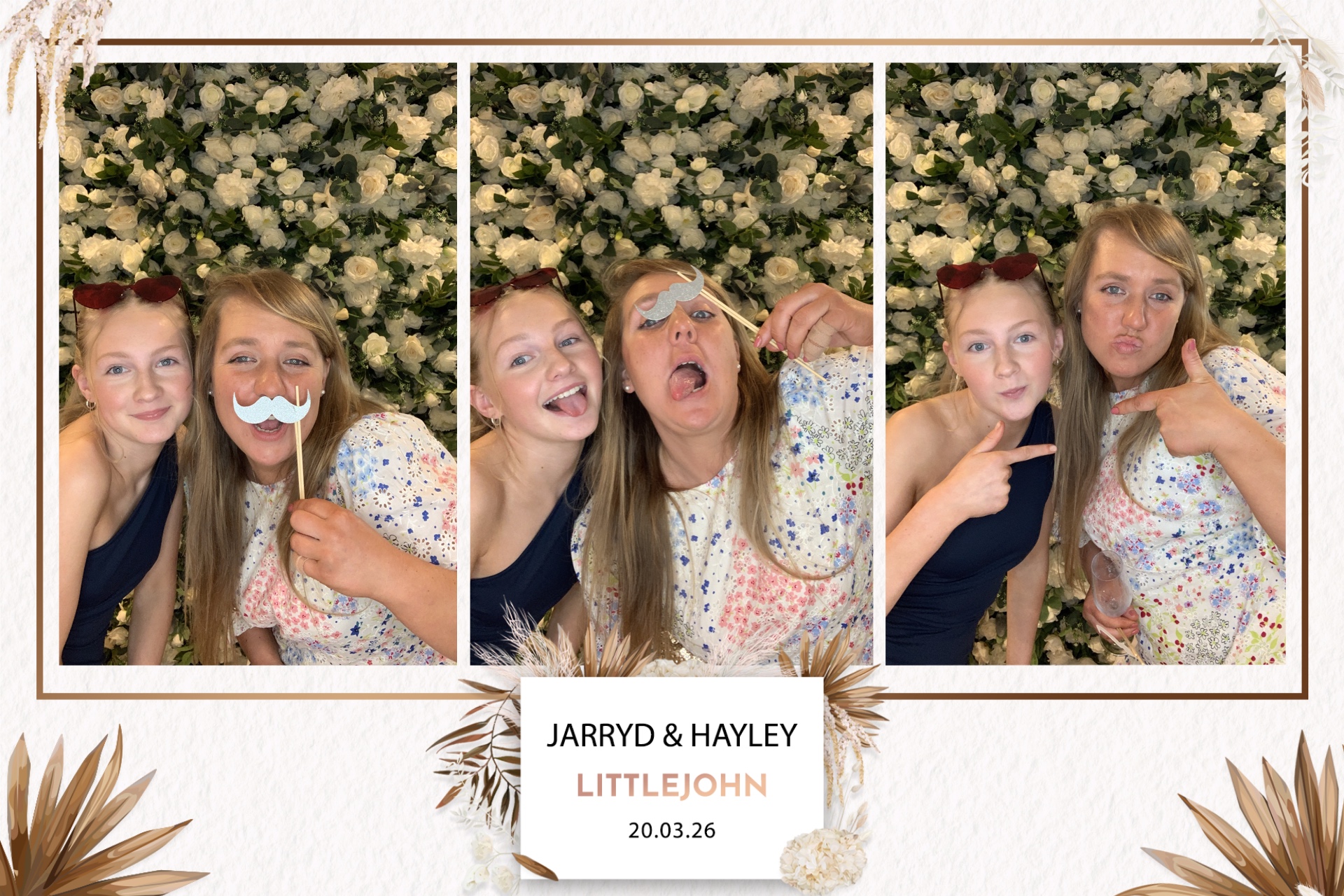 Jarryd & Hayley Photo booth images  | View more photos from the event at gallery.magicimages.uk/u/MagicImages/Jarryd-Hayley-Photo-booth-images