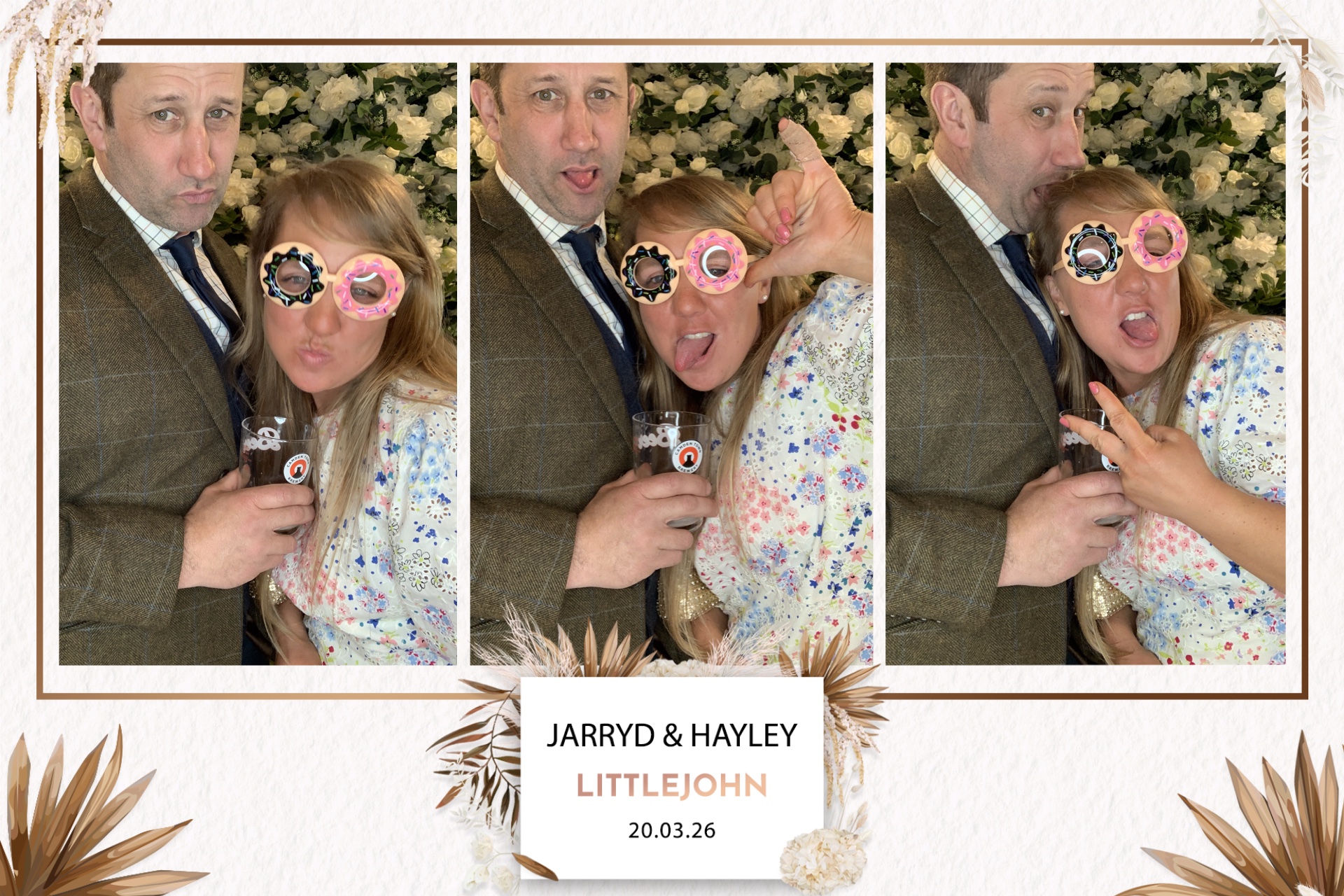 Jarryd & Hayley Photo booth images  | View more photos from the event at gallery.magicimages.uk/u/MagicImages/Jarryd-Hayley-Photo-booth-images