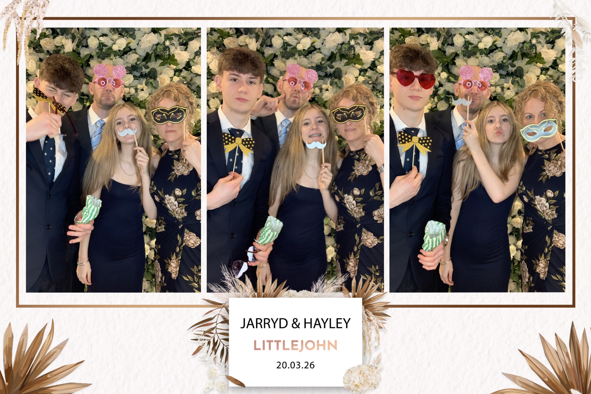 Jarryd & Hayley Photo booth images  | View more photos from the event at gallery.magicimages.uk/u/MagicImages/Jarryd-Hayley-Photo-booth-images