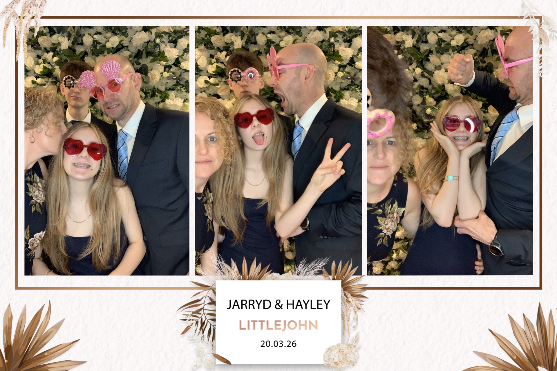 Jarryd & Hayley Photo booth images  | View more photos from the event at gallery.magicimages.uk/u/MagicImages/Jarryd-Hayley-Photo-booth-images