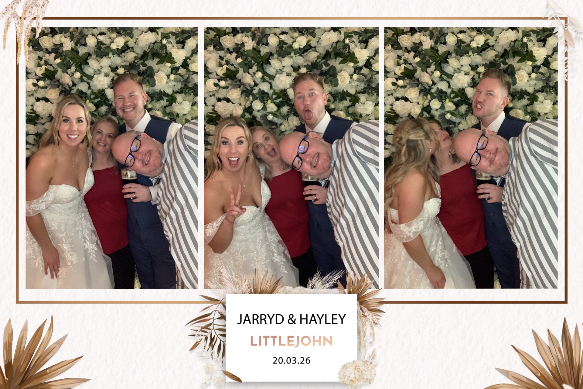 Jarryd & Hayley Photo booth images  | View more photos from the event at gallery.magicimages.uk/u/MagicImages/Jarryd-Hayley-Photo-booth-images