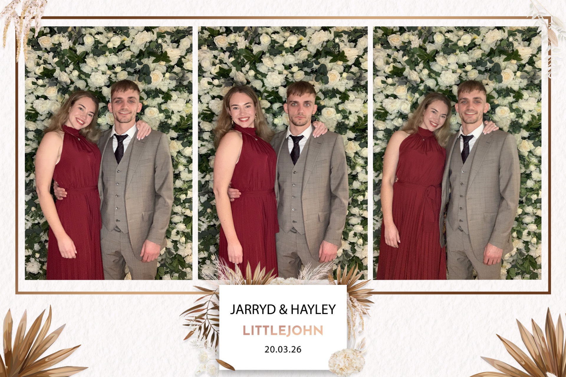 Jarryd & Hayley Photo booth images  | View more photos from the event at gallery.magicimages.uk/u/MagicImages/Jarryd-Hayley-Photo-booth-images