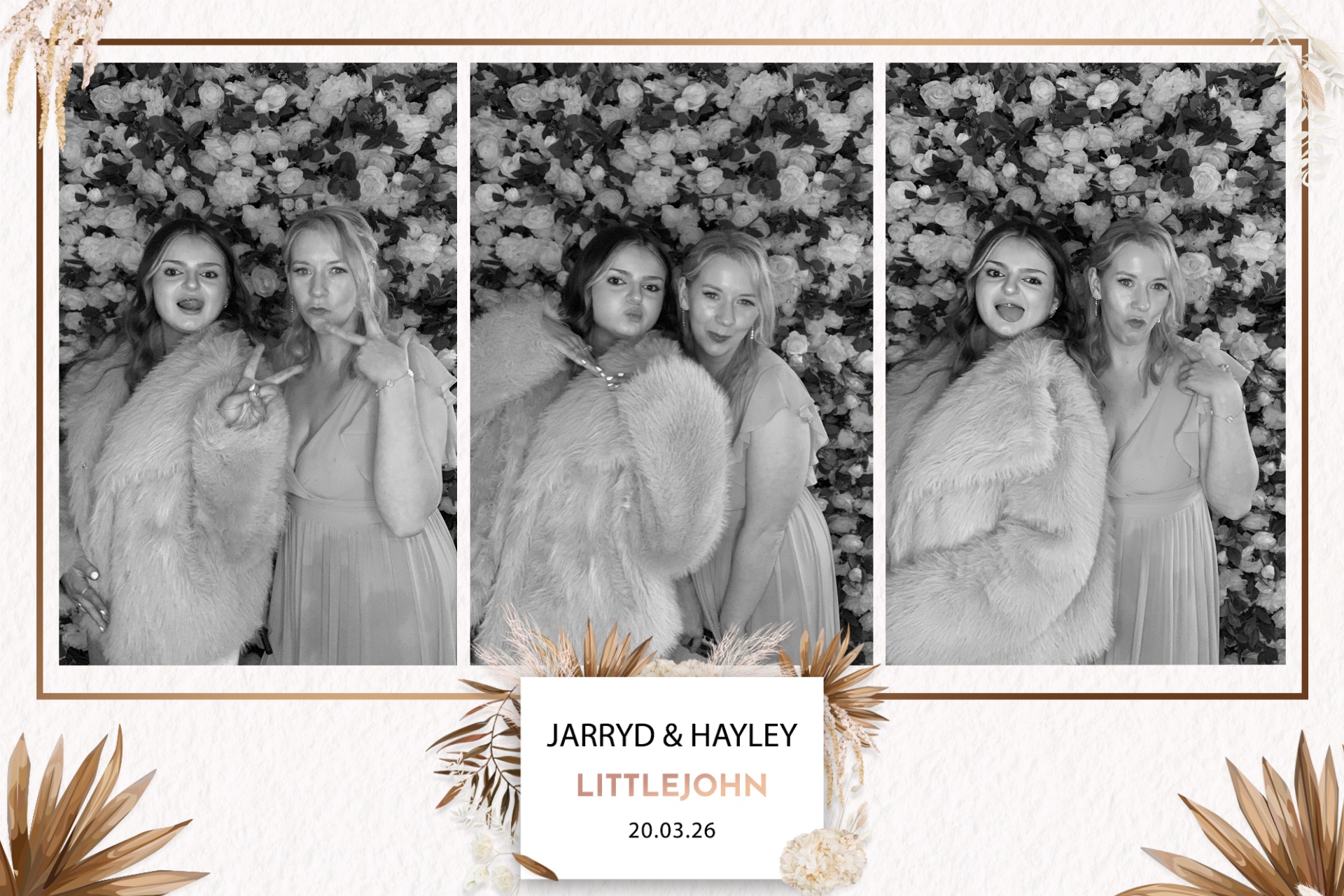 Jarryd & Hayley Photo booth images  | View more photos from the event at gallery.magicimages.uk/u/MagicImages/Jarryd-Hayley-Photo-booth-images