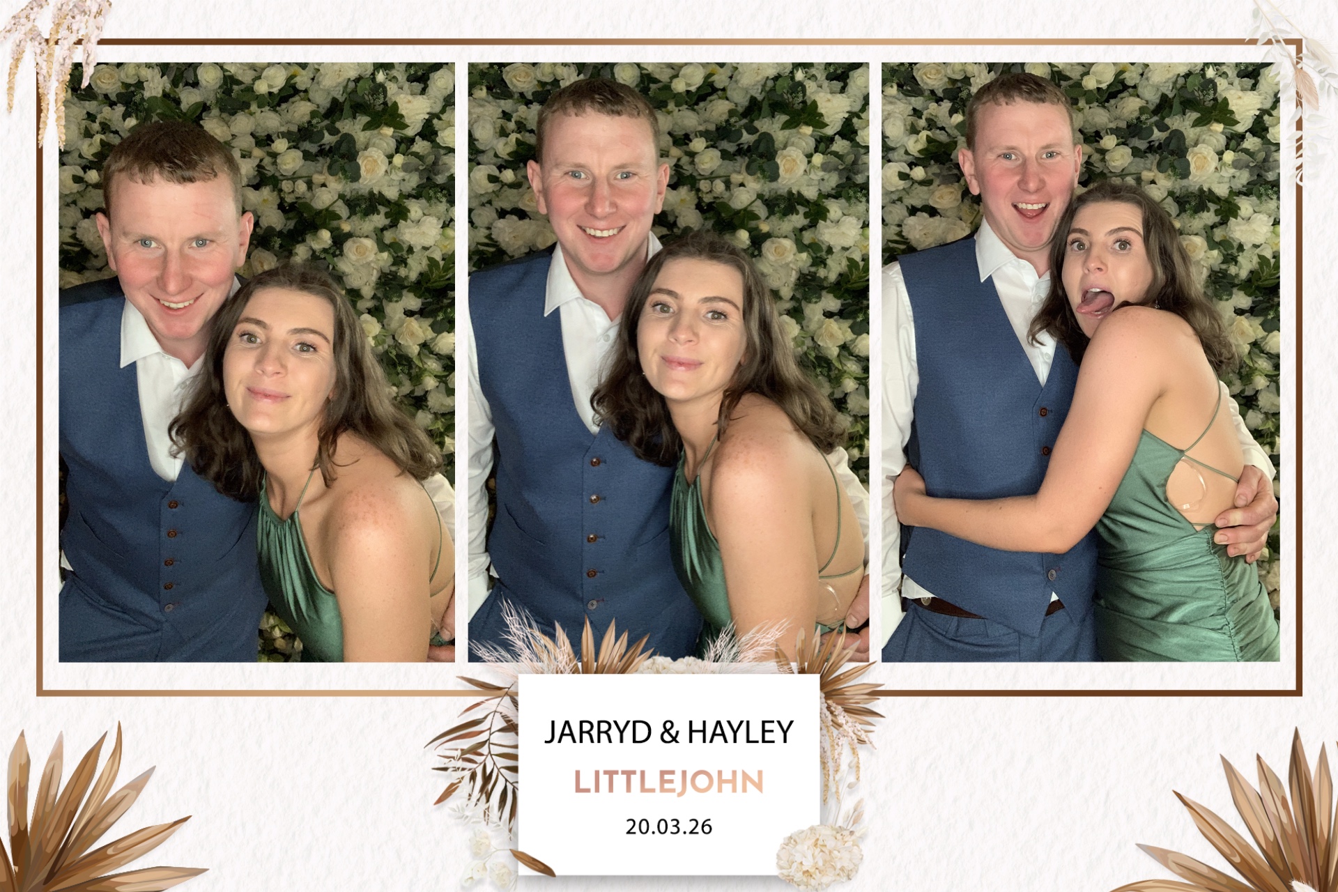 Jarryd & Hayley Photo booth images  | View more photos from the event at gallery.magicimages.uk/u/MagicImages/Jarryd-Hayley-Photo-booth-images