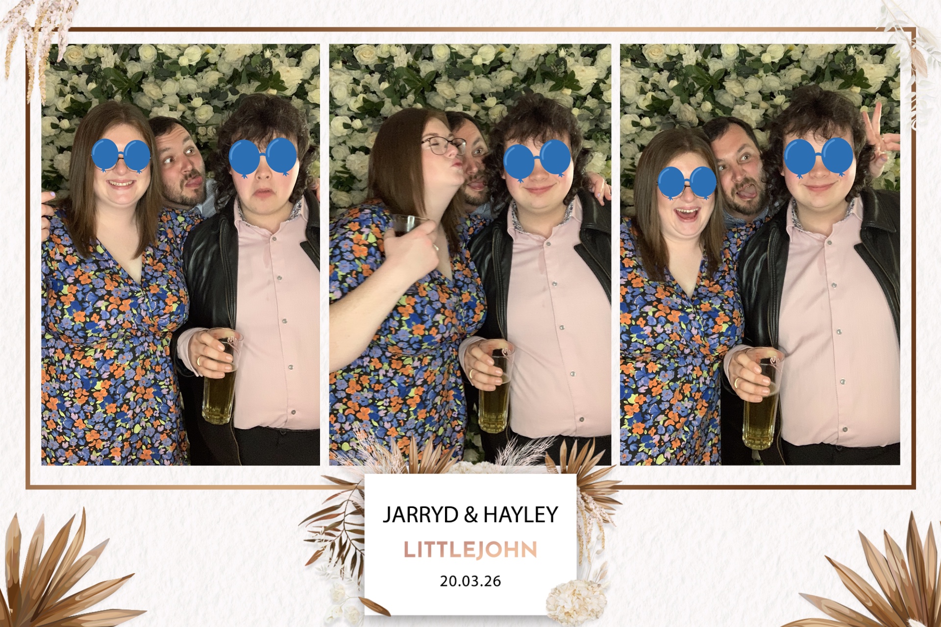 Jarryd & Hayley Photo booth images  | View more photos from the event at gallery.magicimages.uk/u/MagicImages/Jarryd-Hayley-Photo-booth-images