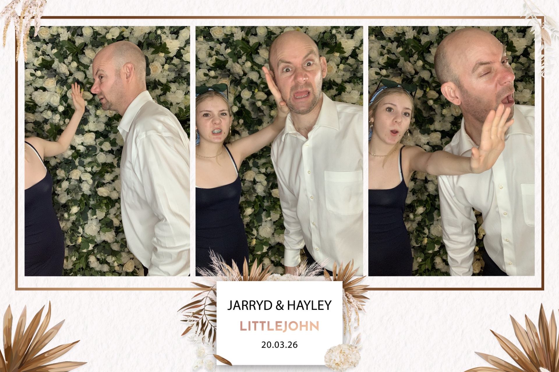 Jarryd & Hayley Photo booth images  | View more photos from the event at gallery.magicimages.uk/u/MagicImages/Jarryd-Hayley-Photo-booth-images