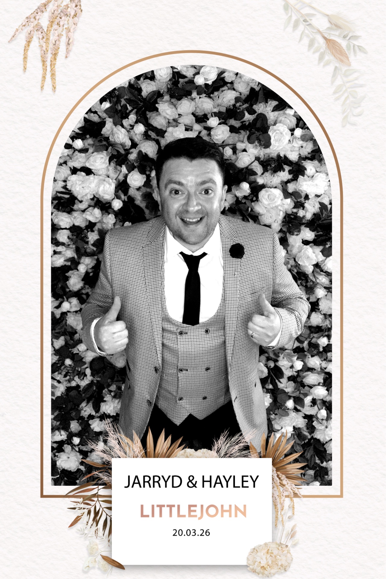 Jarryd & Hayley Photo booth images  | View more photos from the event at gallery.magicimages.uk/u/MagicImages/Jarryd-Hayley-Photo-booth-images