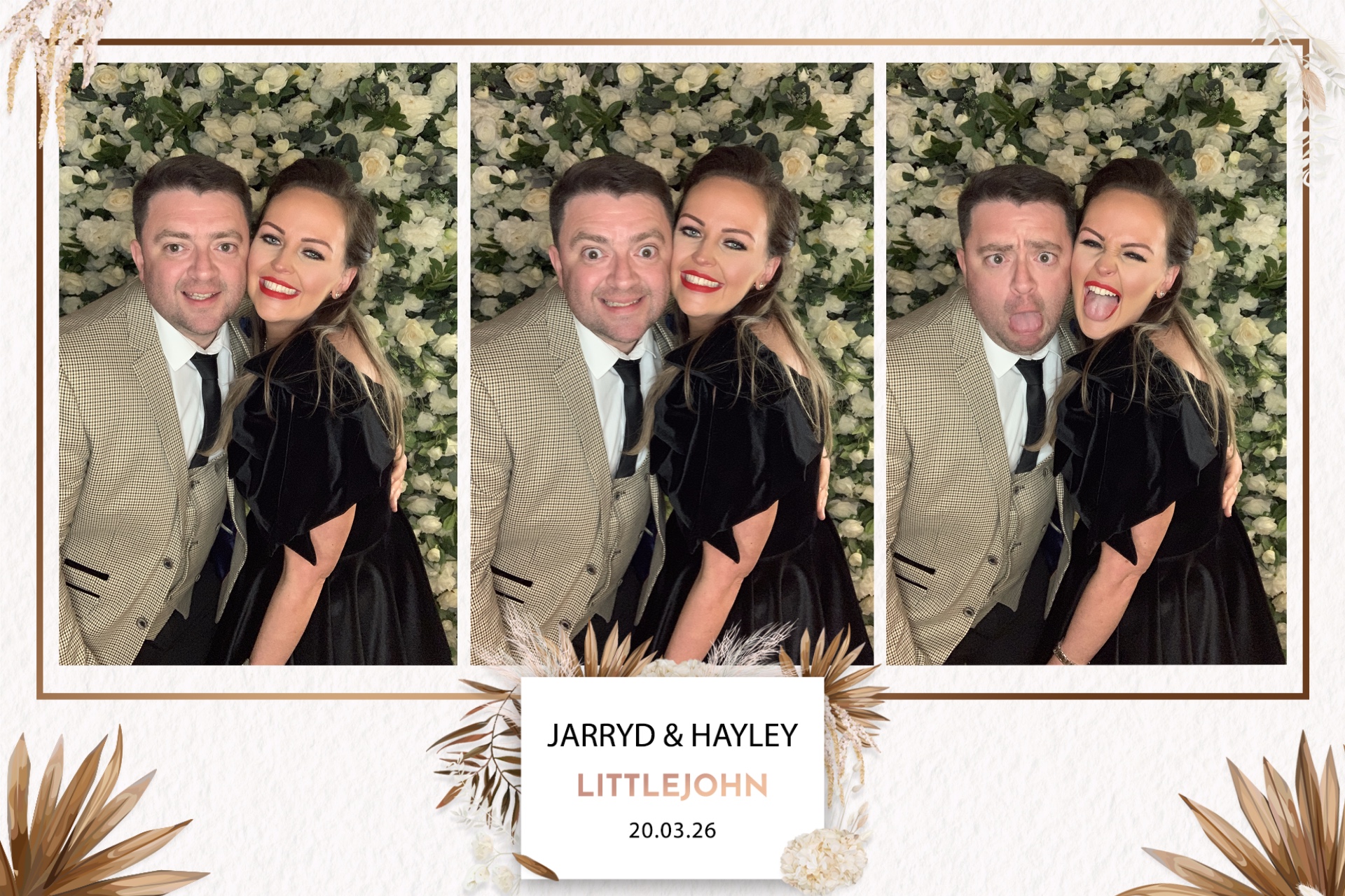 Jarryd & Hayley Photo booth images  | View more photos from the event at gallery.magicimages.uk/u/MagicImages/Jarryd-Hayley-Photo-booth-images