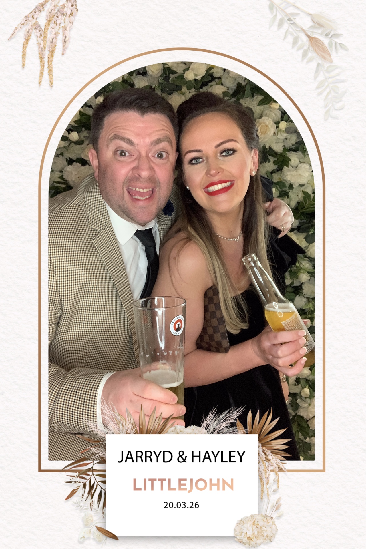 Jarryd & Hayley Photo booth images  | View more photos from the event at gallery.magicimages.uk/u/MagicImages/Jarryd-Hayley-Photo-booth-images