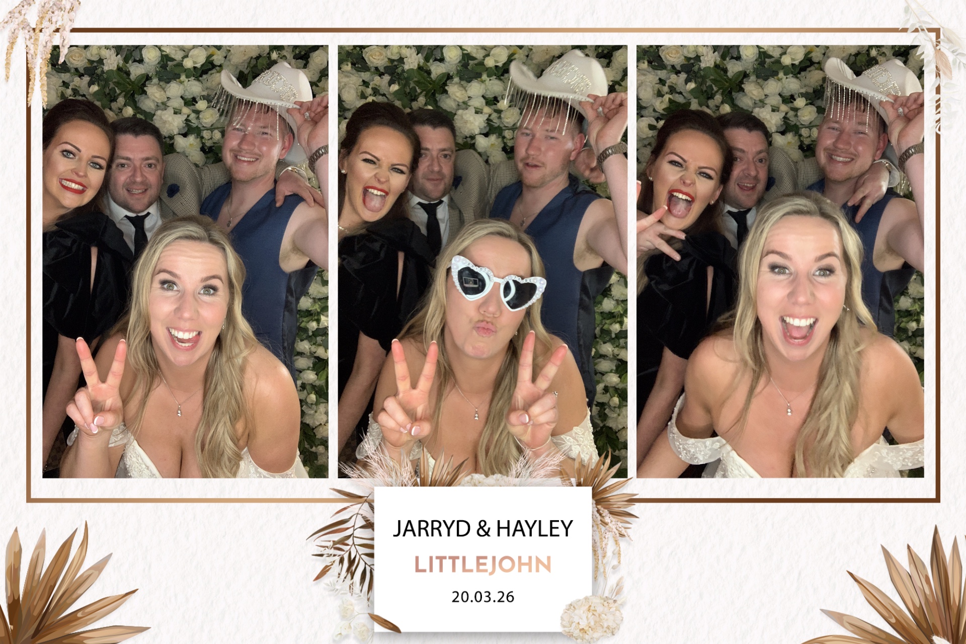 Jarryd & Hayley Photo booth images  | View more photos from the event at gallery.magicimages.uk/u/MagicImages/Jarryd-Hayley-Photo-booth-images