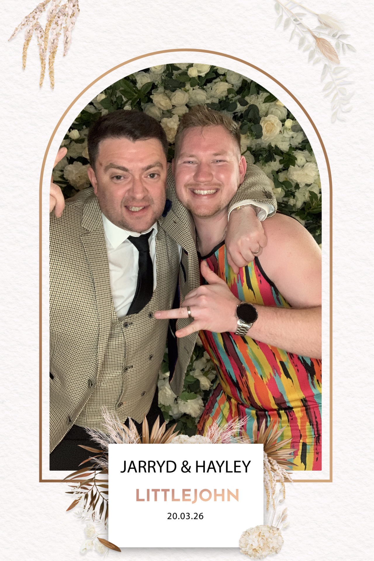 Jarryd & Hayley Photo booth images  | View more photos from the event at gallery.magicimages.uk/u/MagicImages/Jarryd-Hayley-Photo-booth-images