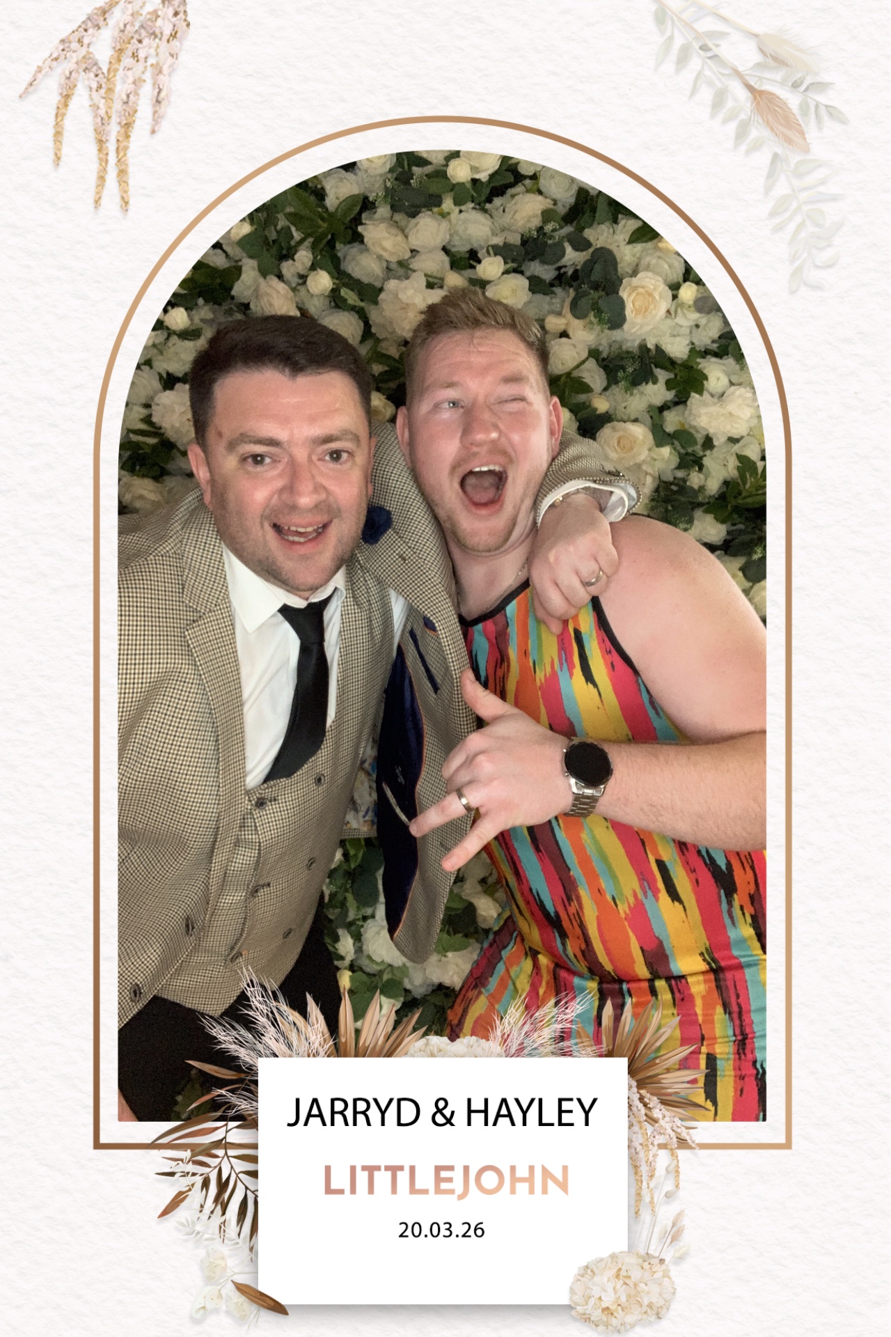 Jarryd & Hayley Photo booth images  | View more photos from the event at gallery.magicimages.uk/u/MagicImages/Jarryd-Hayley-Photo-booth-images