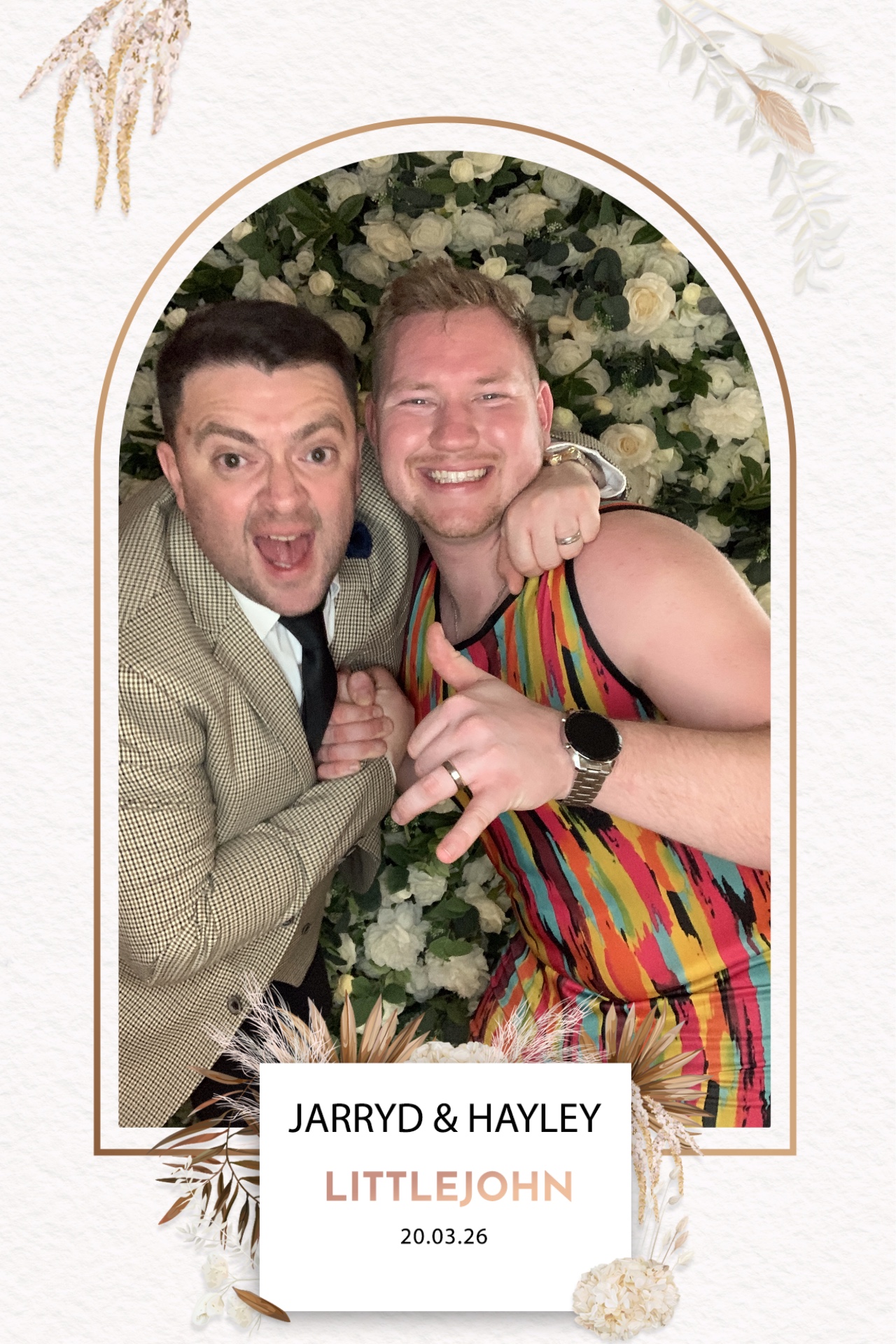 Jarryd & Hayley Photo booth images  | View more photos from the event at gallery.magicimages.uk/u/MagicImages/Jarryd-Hayley-Photo-booth-images