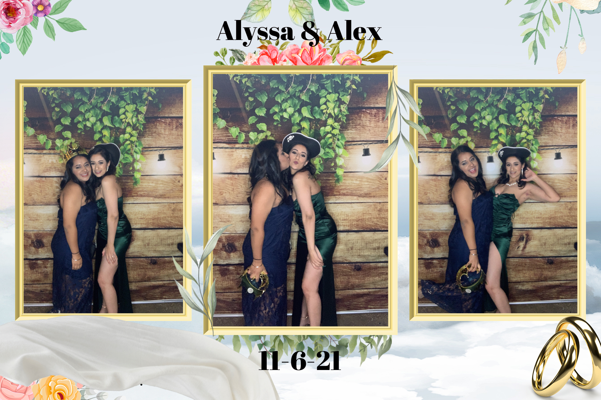 Alyssa & Alex Wedding | View more photos from the event at gallery.magicmirror707.com/u/MagicMirror707/Alyssa-Alex-Wedding