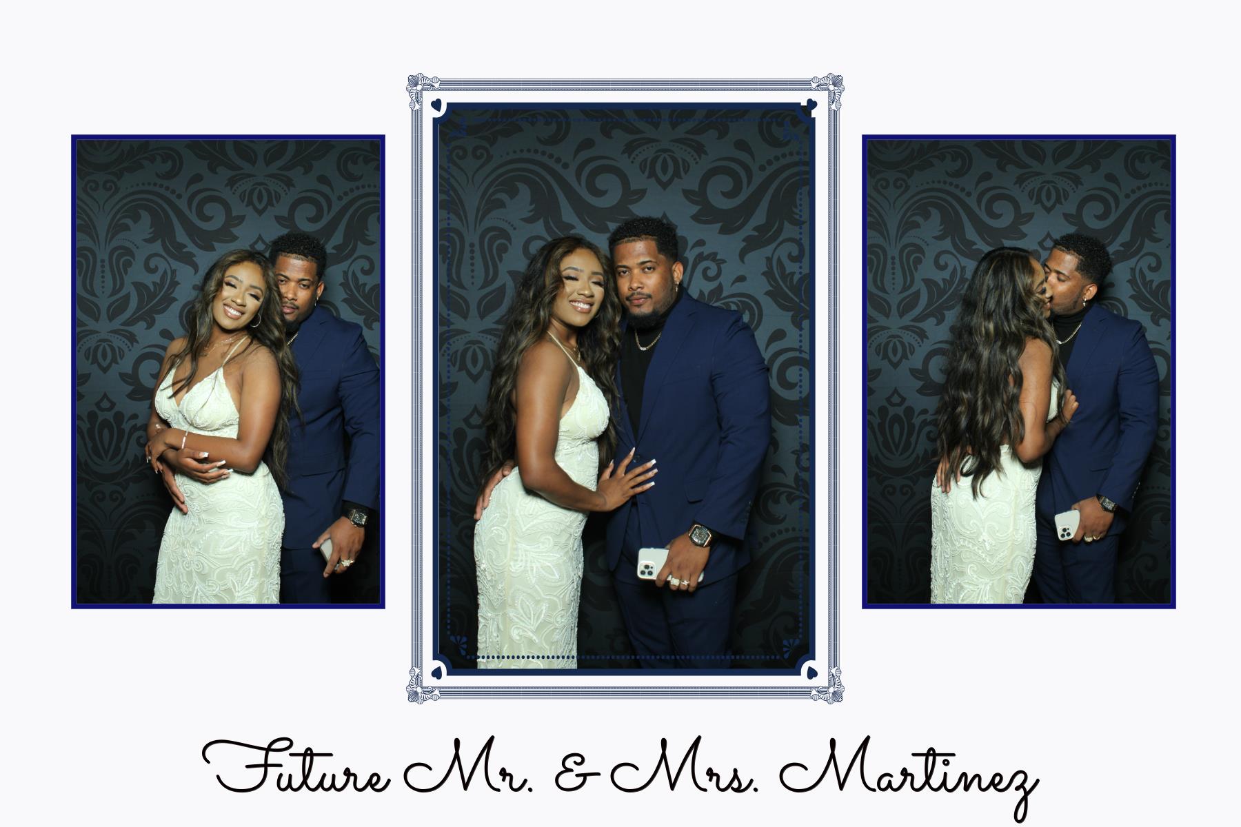Future Mr & Mrs Martinez | View more photos from the event at gallery.magicmirror707.com/u/MagicMirror707/Future-Mr-Mrs-Martinez