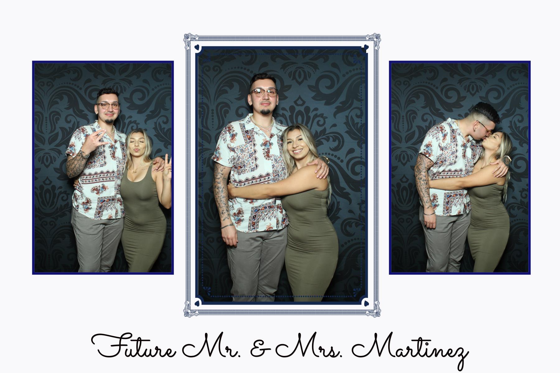 Future Mr & Mrs Martinez | View more photos from the event at gallery.magicmirror707.com/u/MagicMirror707/Future-Mr-Mrs-Martinez