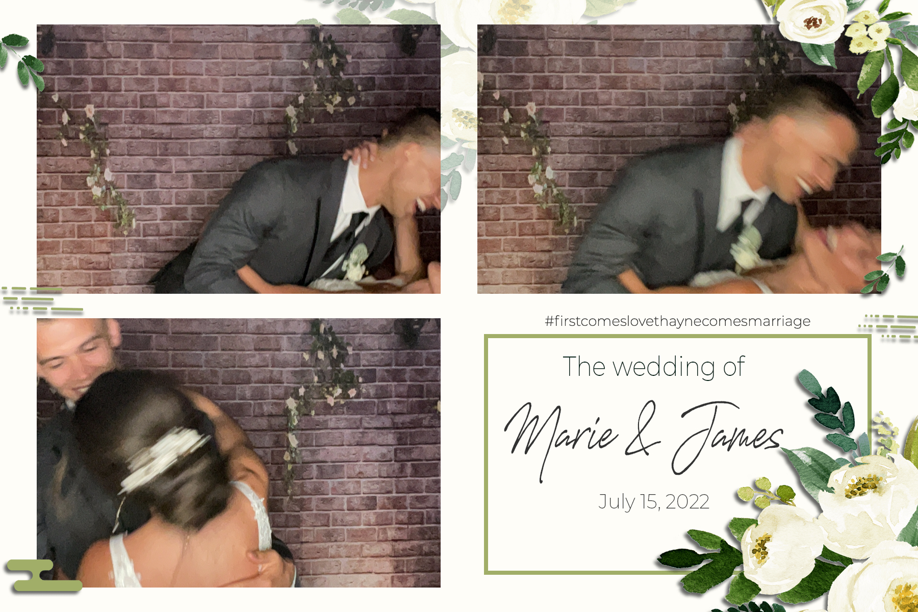 Marie and James' Wedding | View more photos from the event at gallery.magicmirror707.com/u/MagicMirror707/Marie-and-James-Wedding