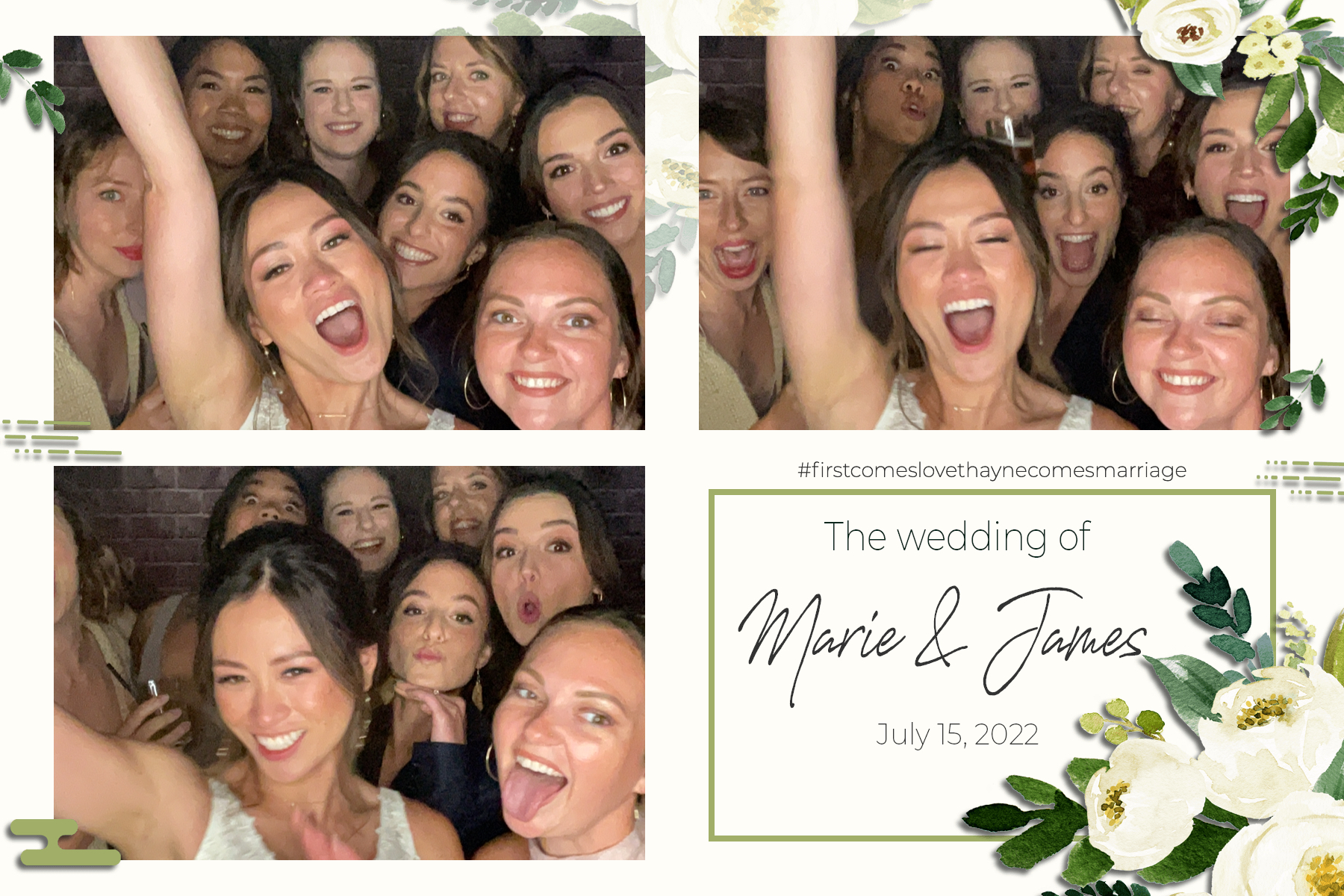 Marie and James' Wedding | View more photos from the event at gallery.magicmirror707.com/u/MagicMirror707/Marie-and-James-Wedding