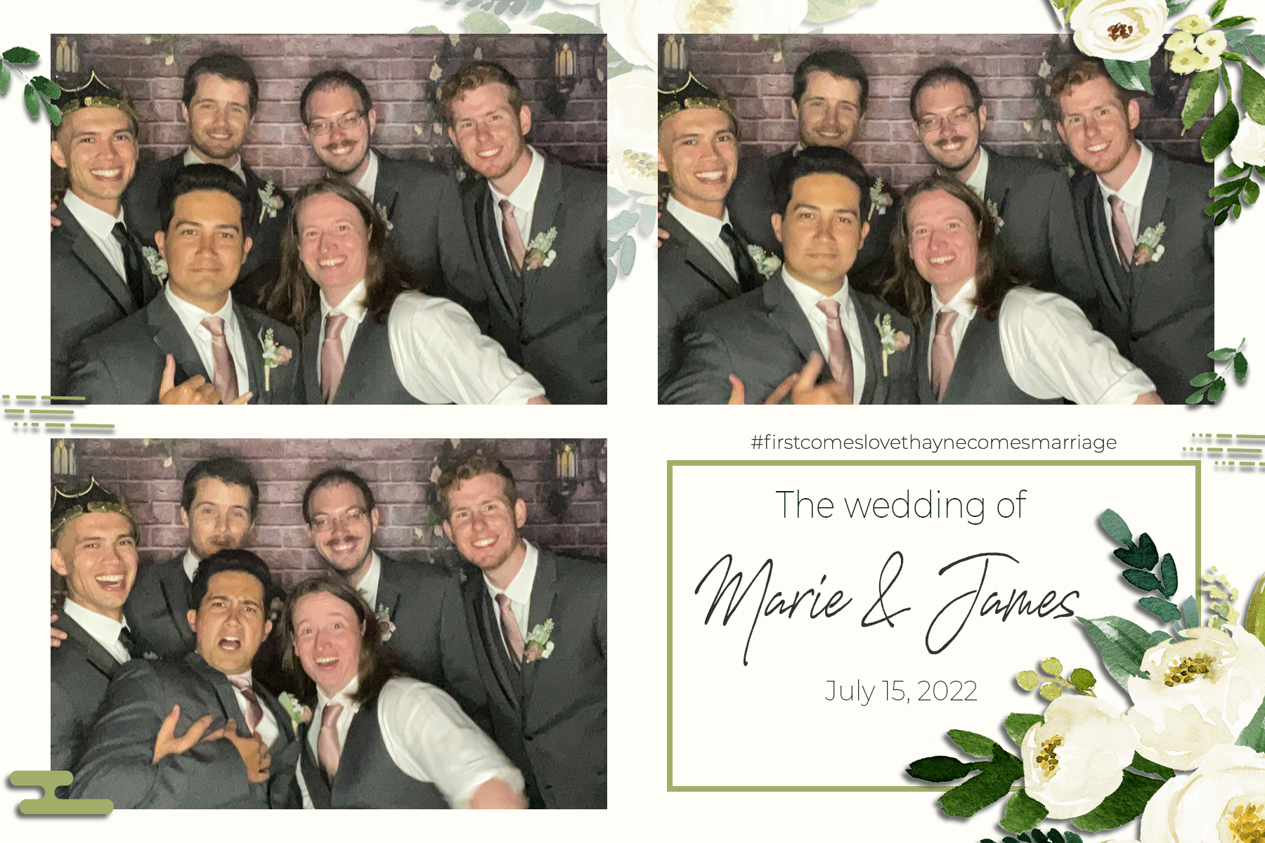 Marie and James' Wedding | View more photos from the event at gallery.magicmirror707.com/u/MagicMirror707/Marie-and-James-Wedding