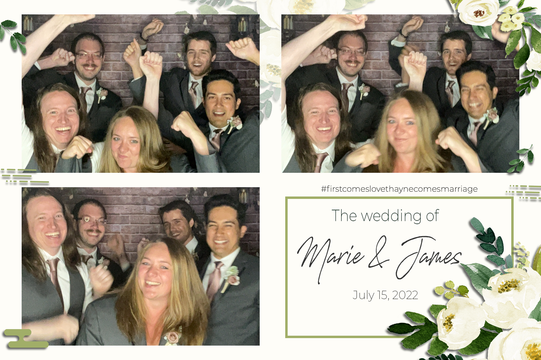 Marie and James' Wedding | View more photos from the event at gallery.magicmirror707.com/u/MagicMirror707/Marie-and-James-Wedding